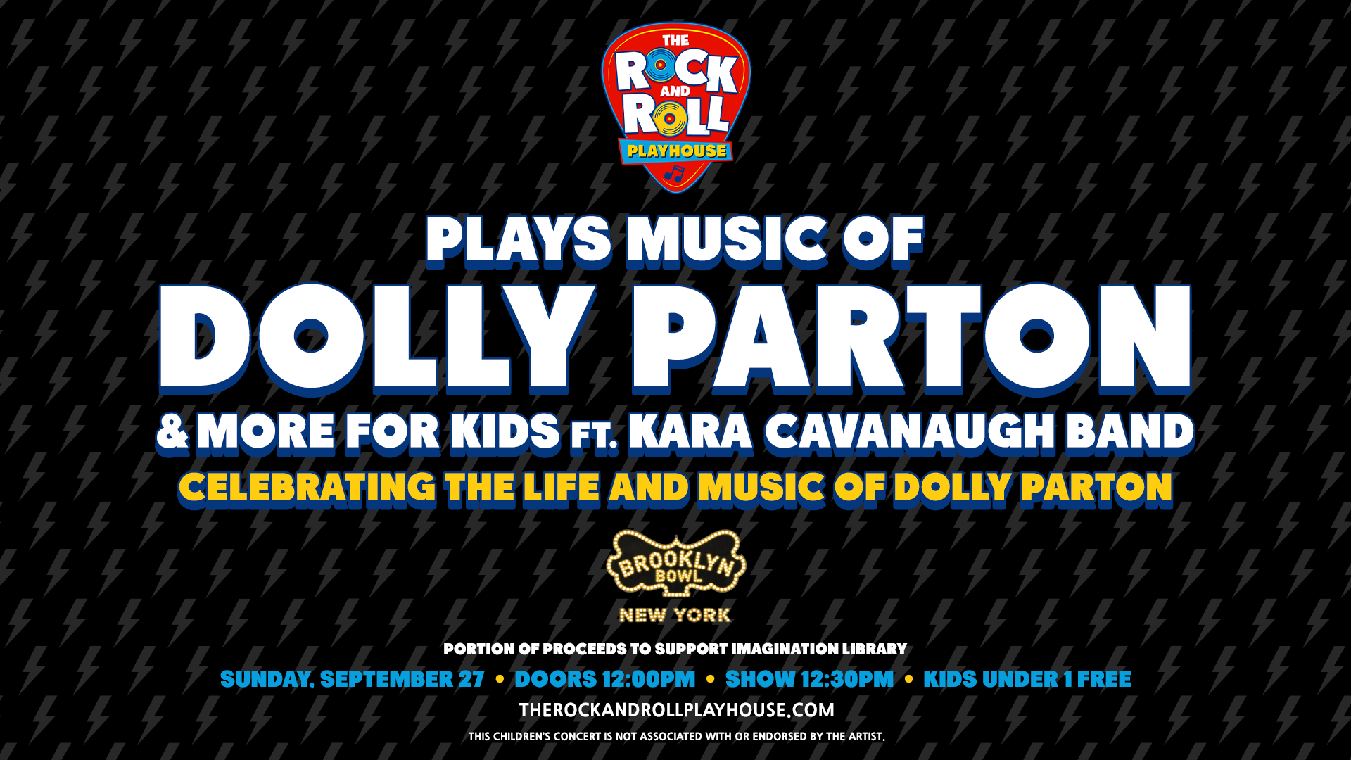 Rock and Roll Playhouse Celebrates Dolly Parton at Brooklyn Bowl