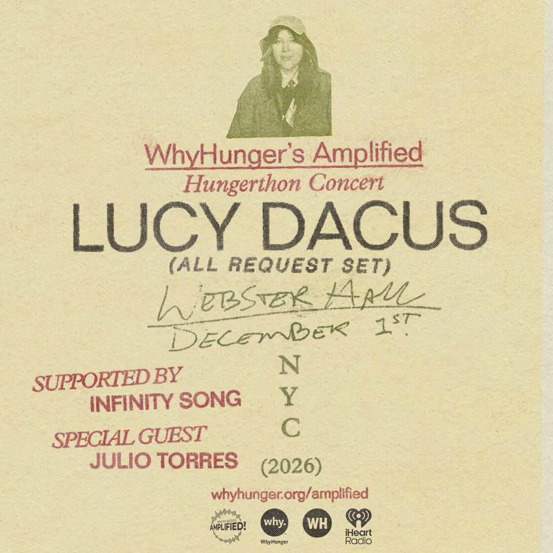 Lucy Dacus to headline WhyHunger’s annual Hungerthon Concert