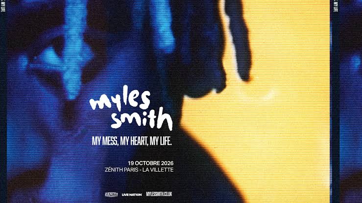 Myles Smith wraps up his European tour in Paris at the Zénith de Paris
