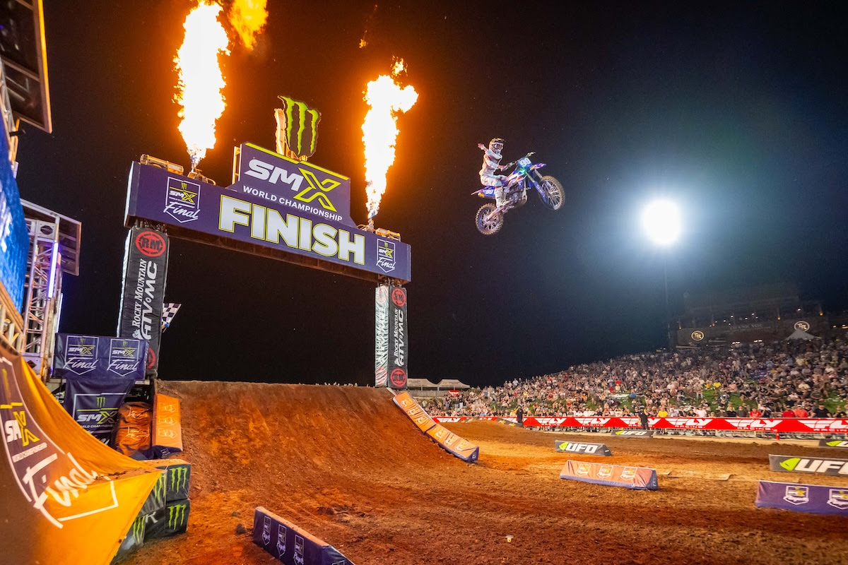 Jorge Prado and Levi Kitchen crowned champions at SMX World Championship Final