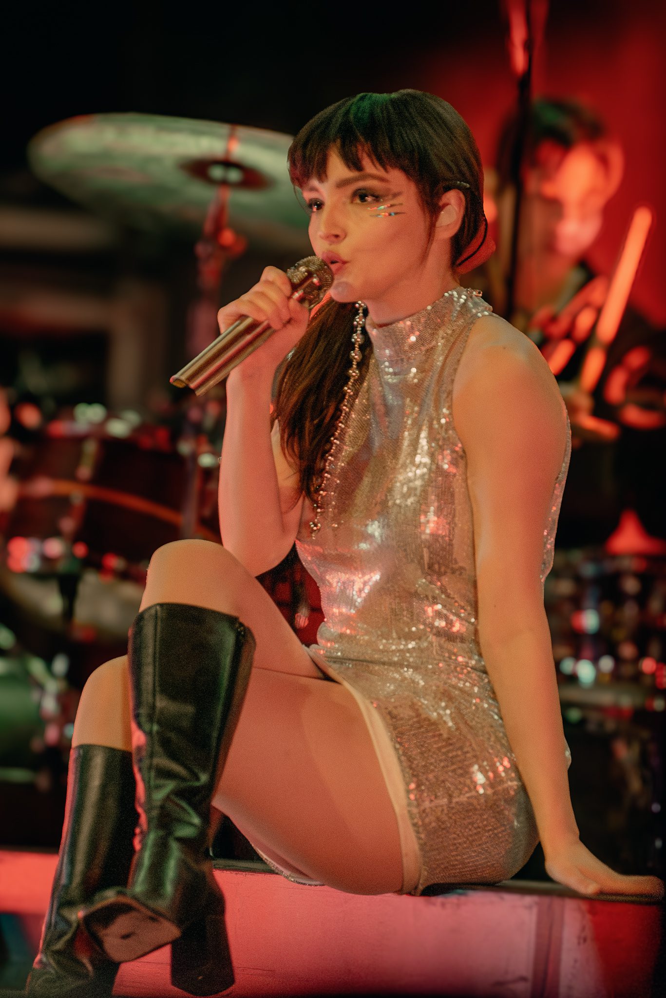 Lauren Mayberry performing at The Sinclair in Cambridge, MA