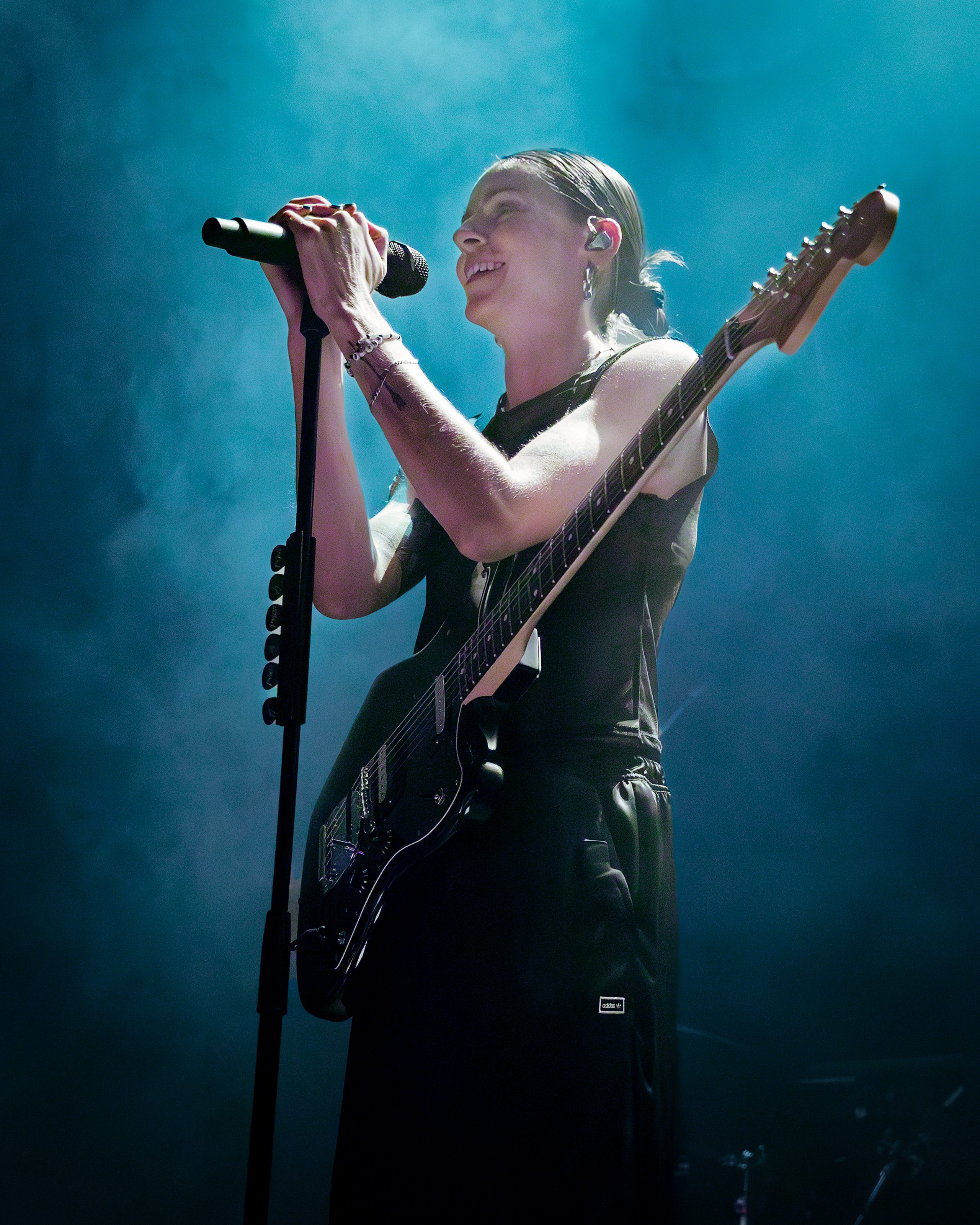 PVRIS live performance photos at Hole 44 in Berlin Germany