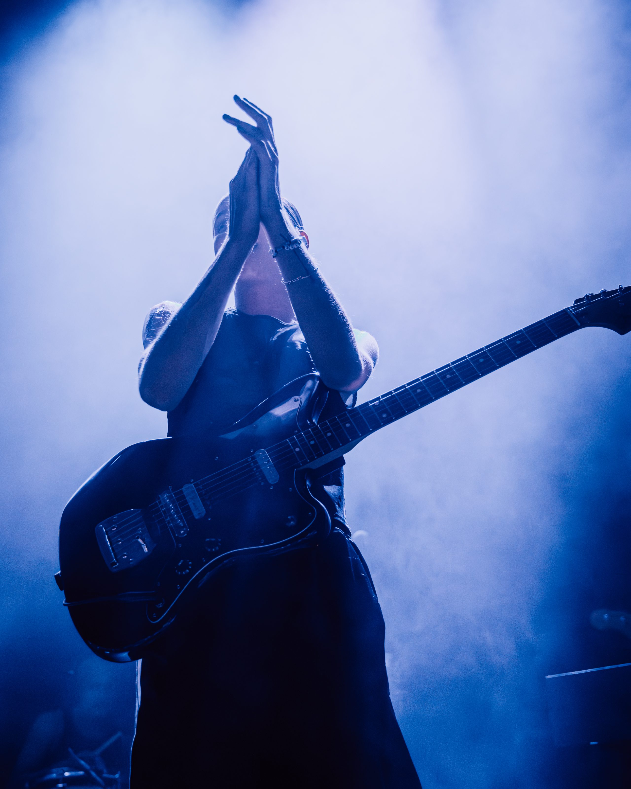 PVRIS live performance photos at Hole 44 in Berlin Germany