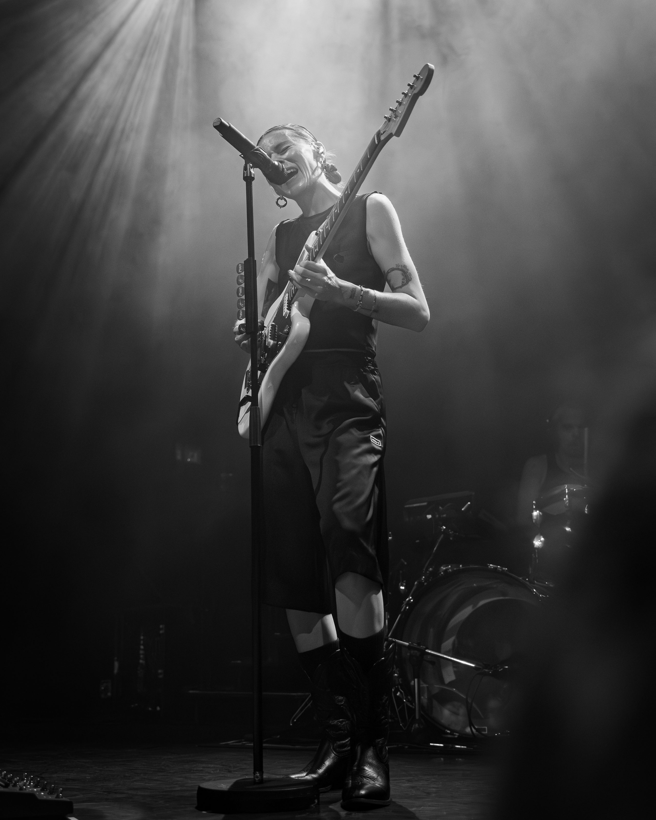 PVRIS live performance photos at Hole 44 in Berlin Germany