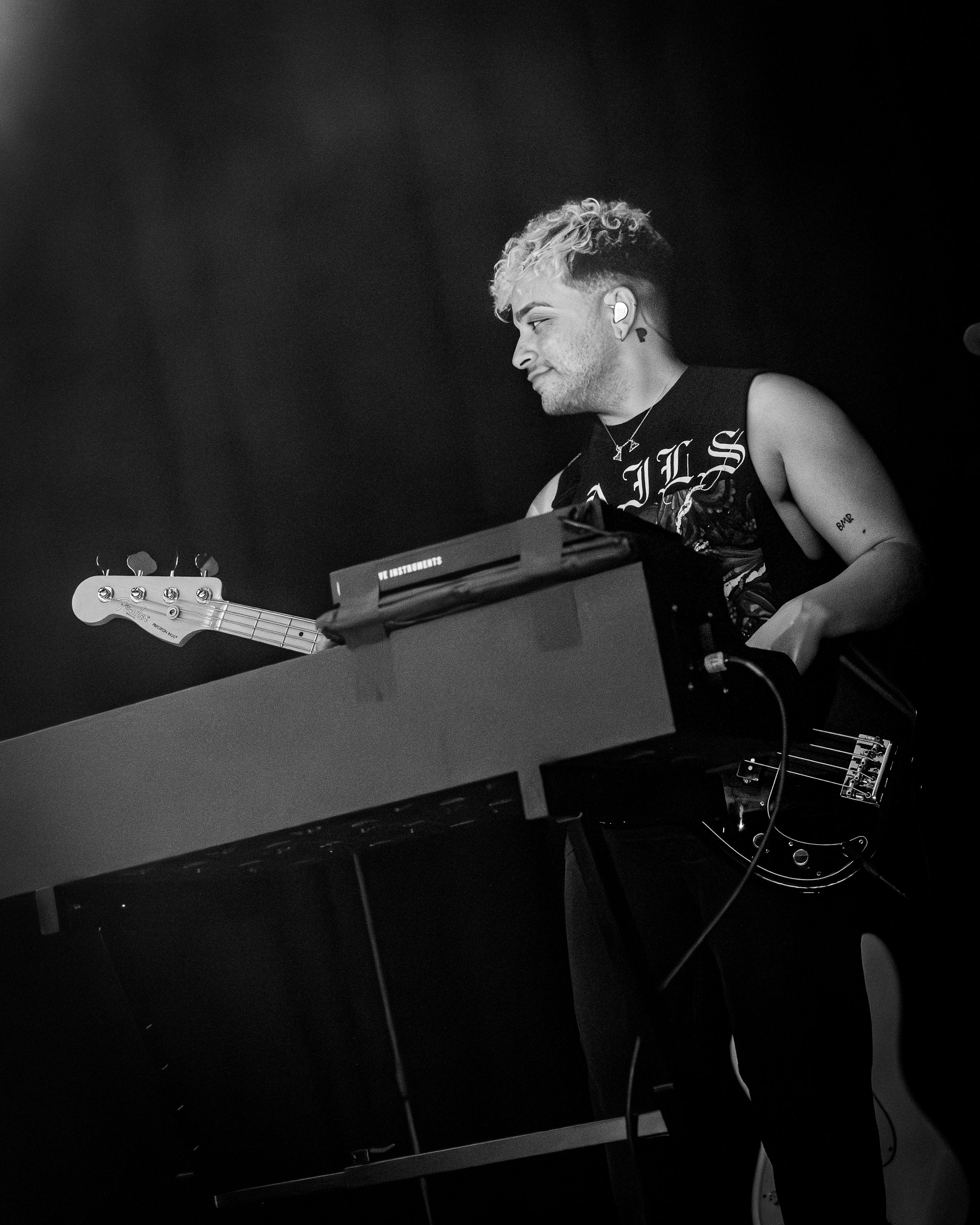 PVRIS live performance photos at Hole 44 in Berlin Germany