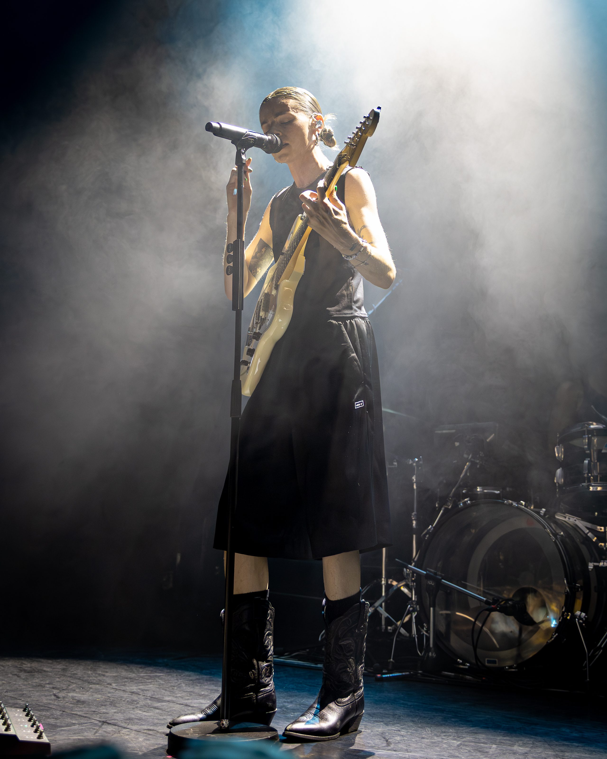 PVRIS live performance photos at Hole 44 in Berlin Germany
