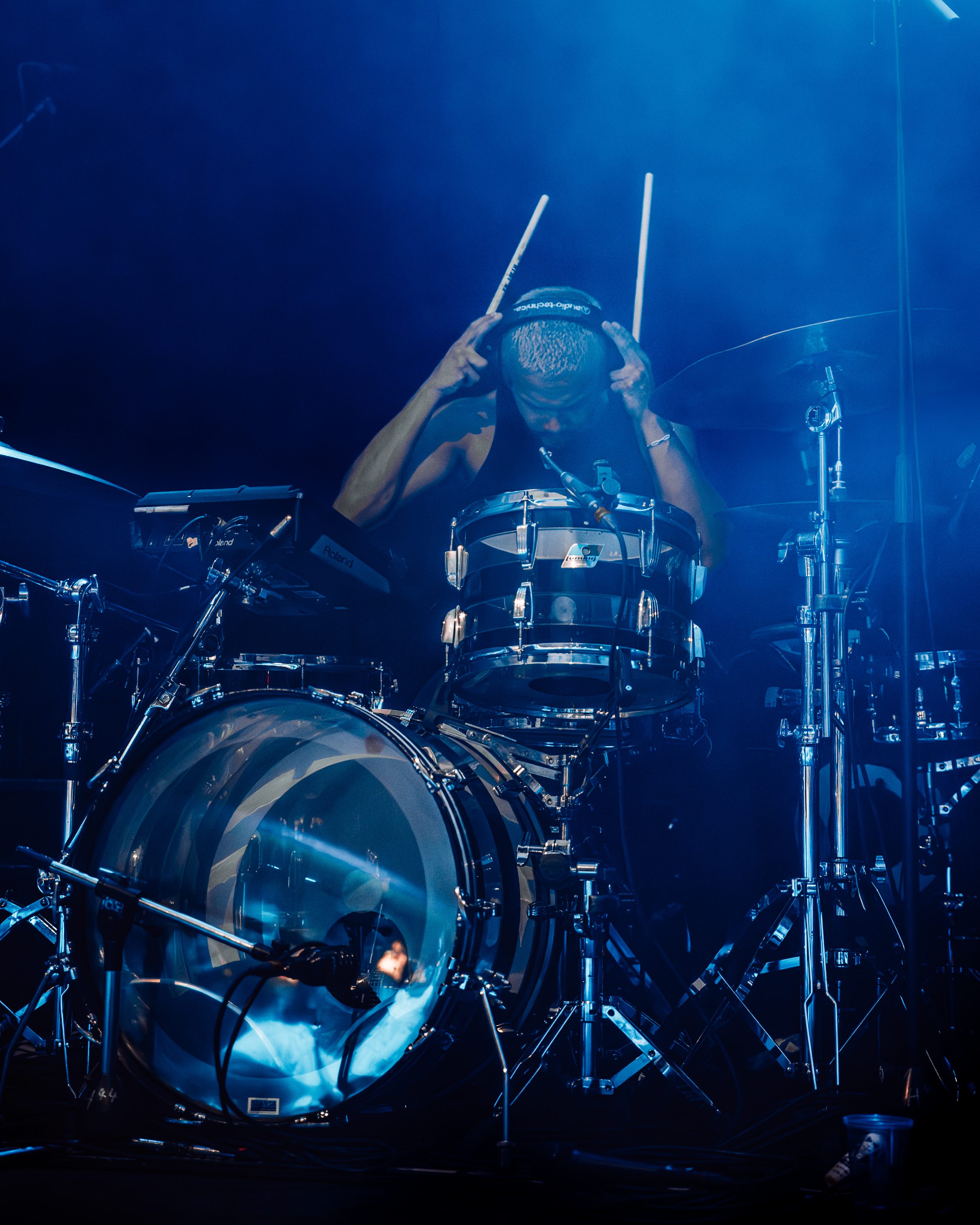 PVRIS live performance photos at Hole 44 in Berlin Germany