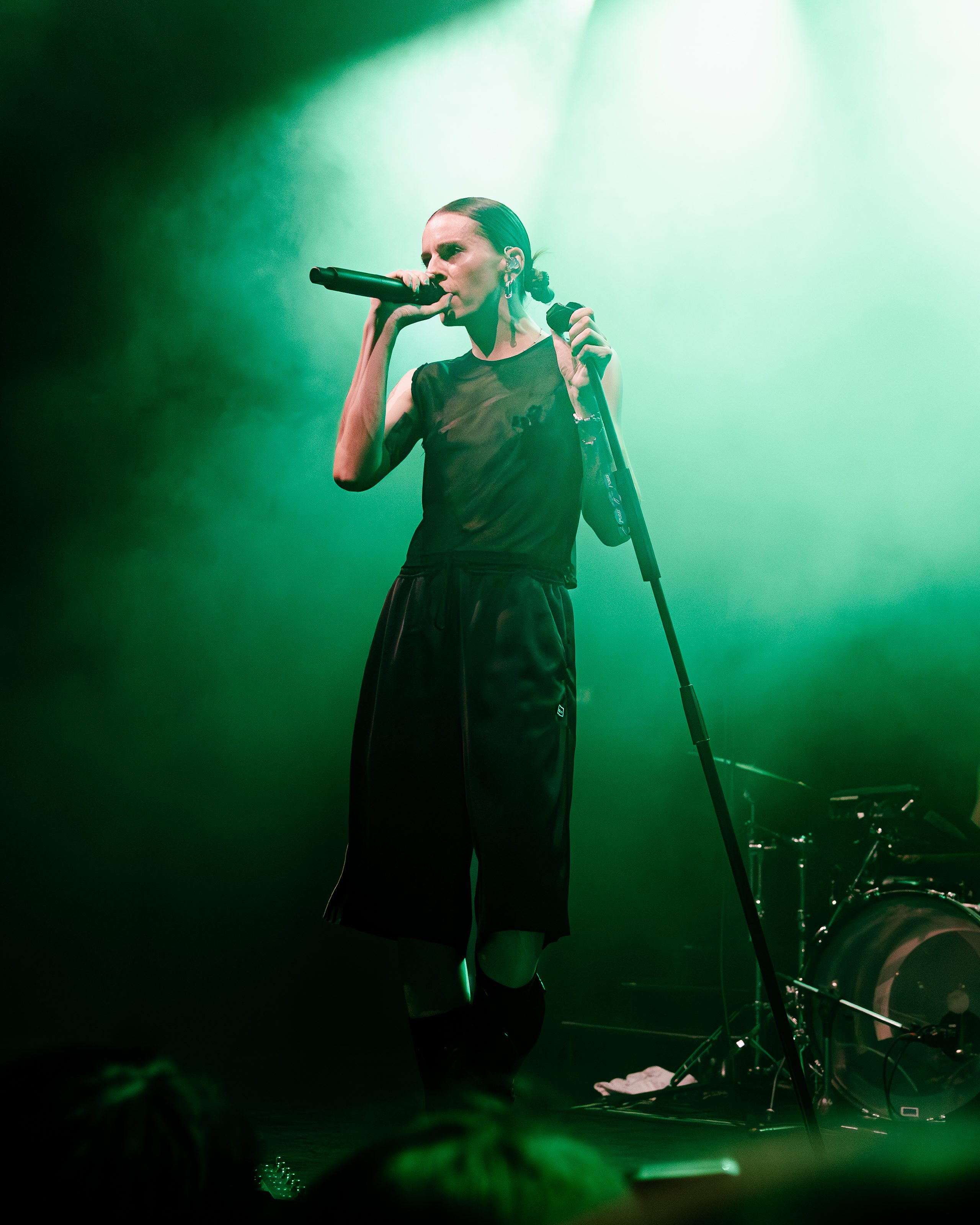 PVRIS live performance photos at Hole 44 in Berlin Germany