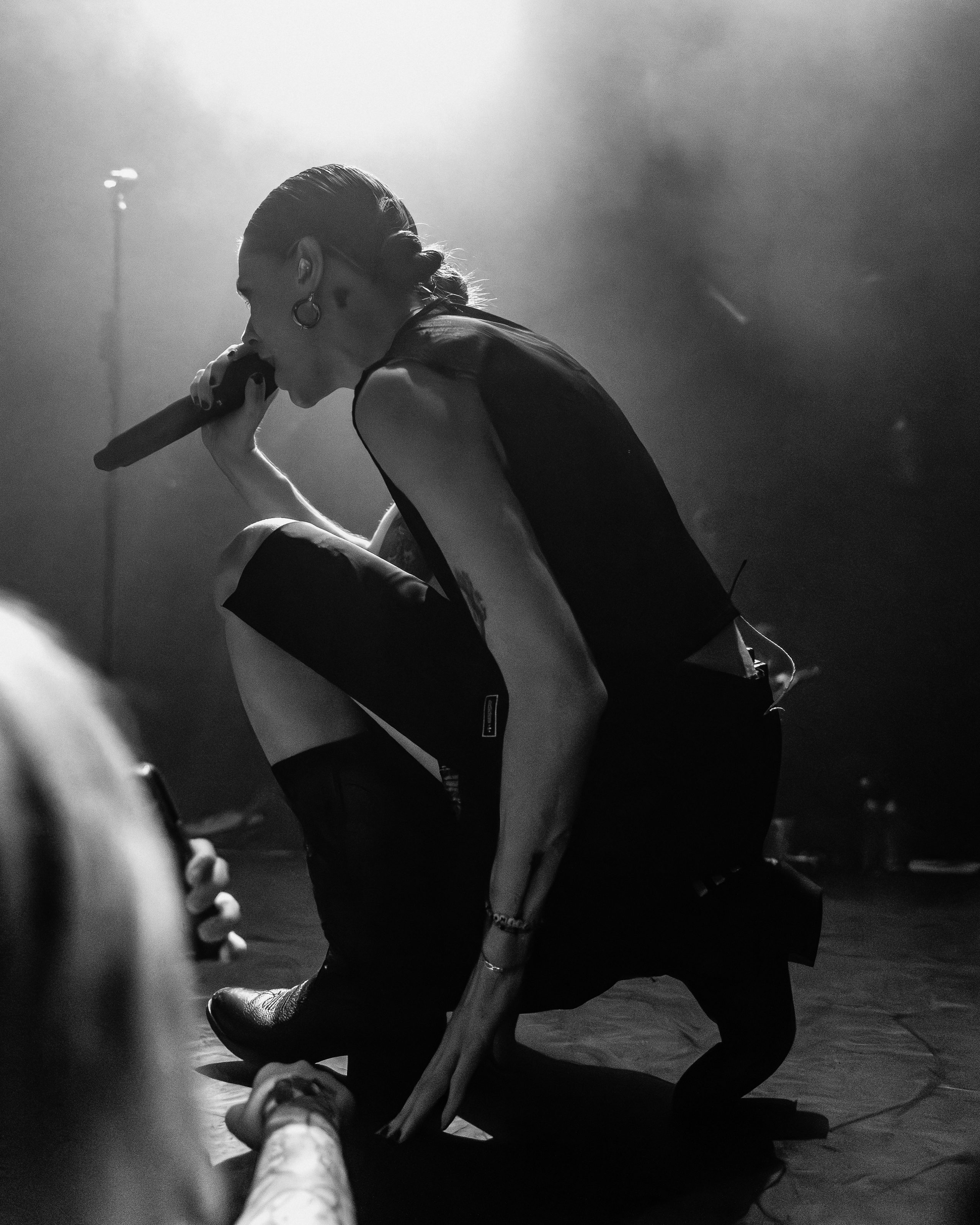 PVRIS live performance photos at Hole 44 in Berlin Germany