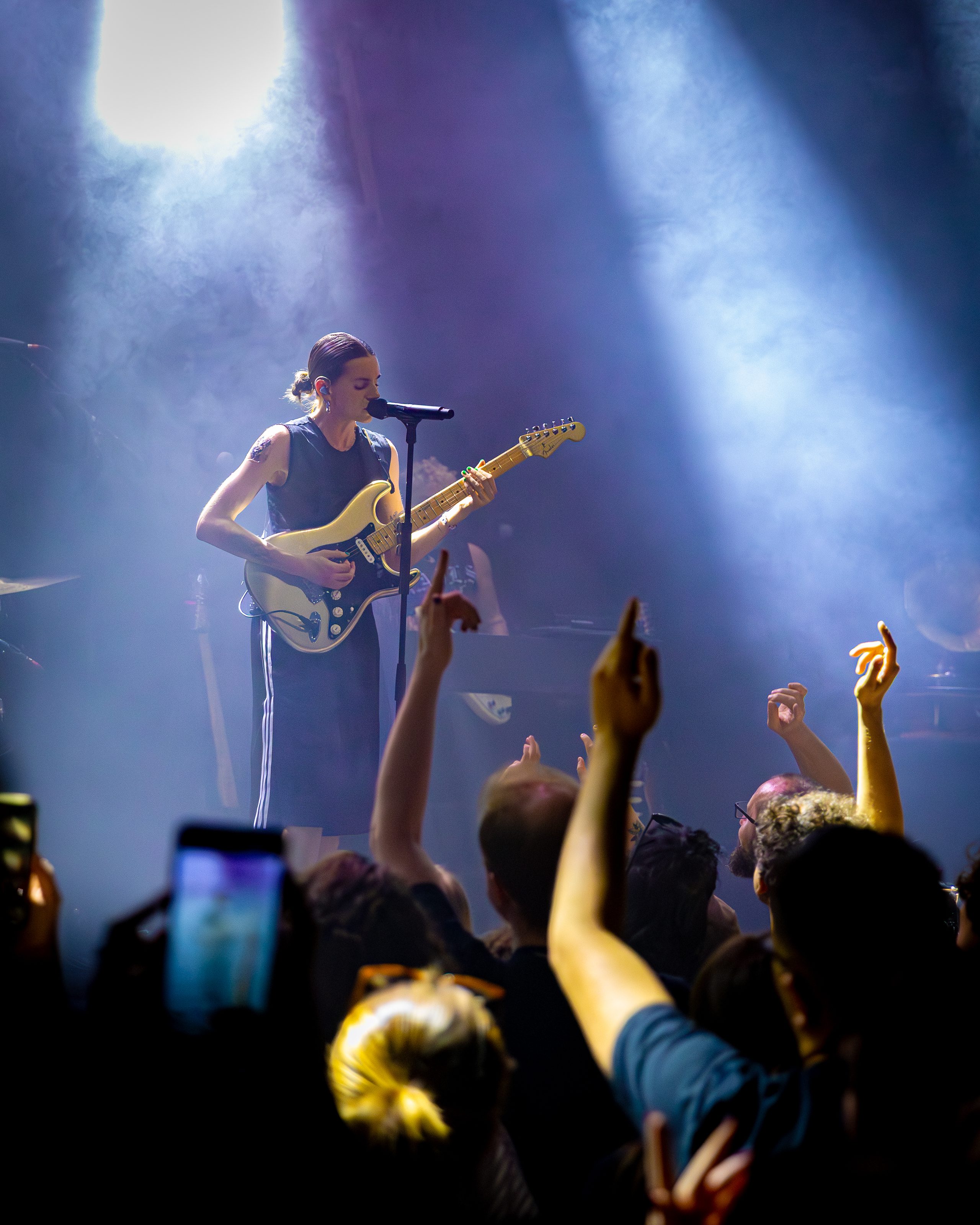 PVRIS live performance photos at Hole 44 in Berlin Germany