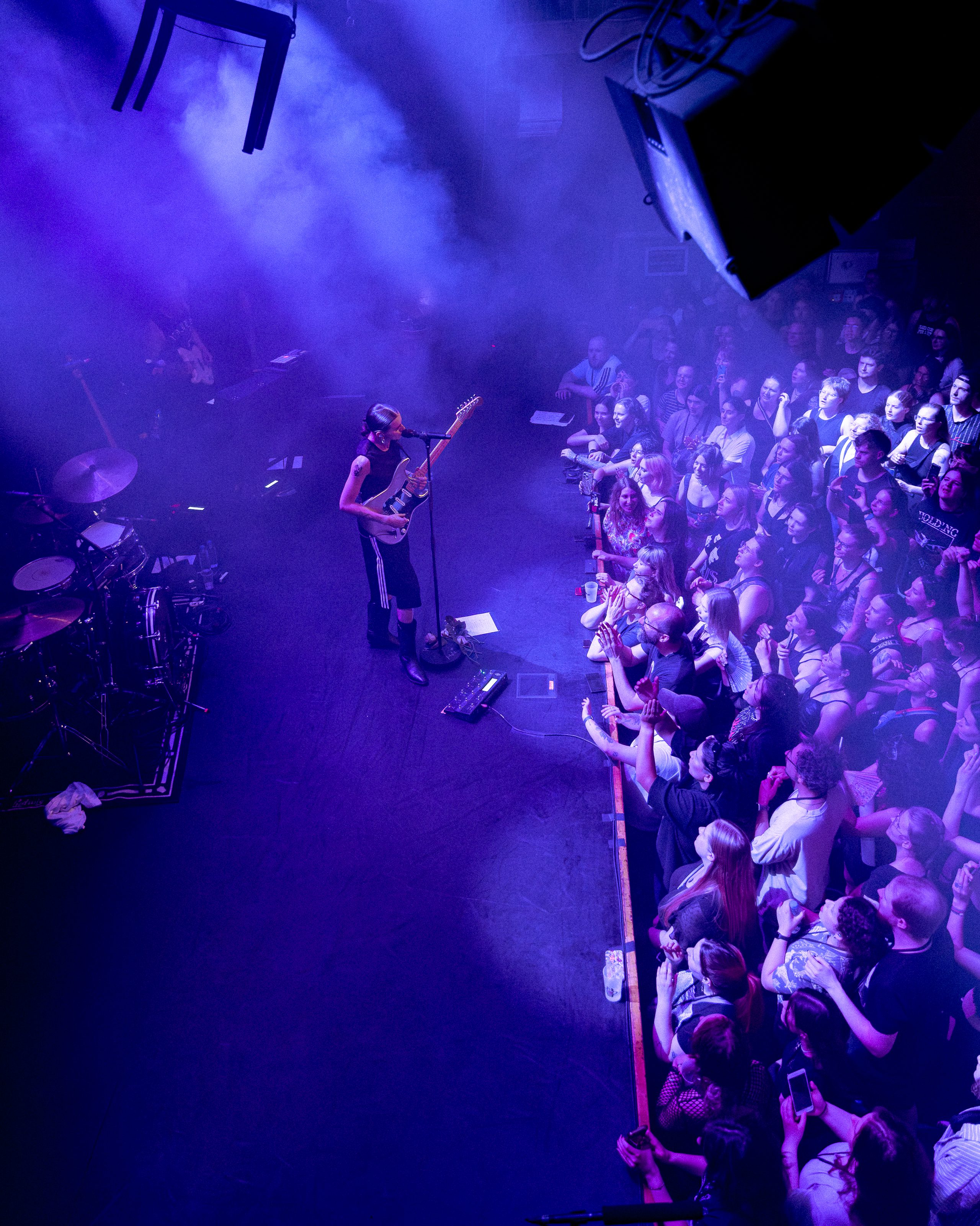 PVRIS live performance photos at Hole 44 in Berlin Germany