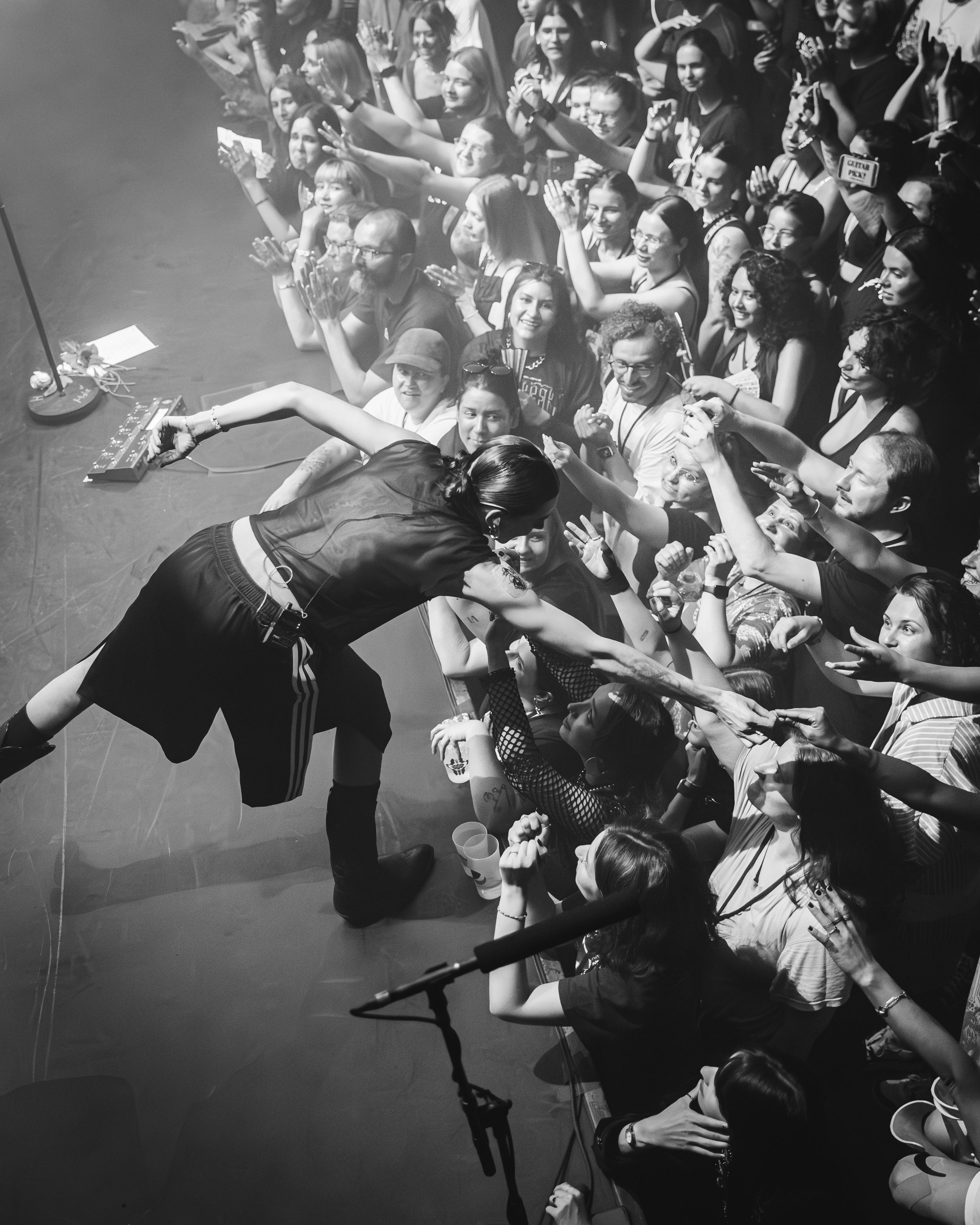 PVRIS live performance photos at Hole 44 in Berlin Germany