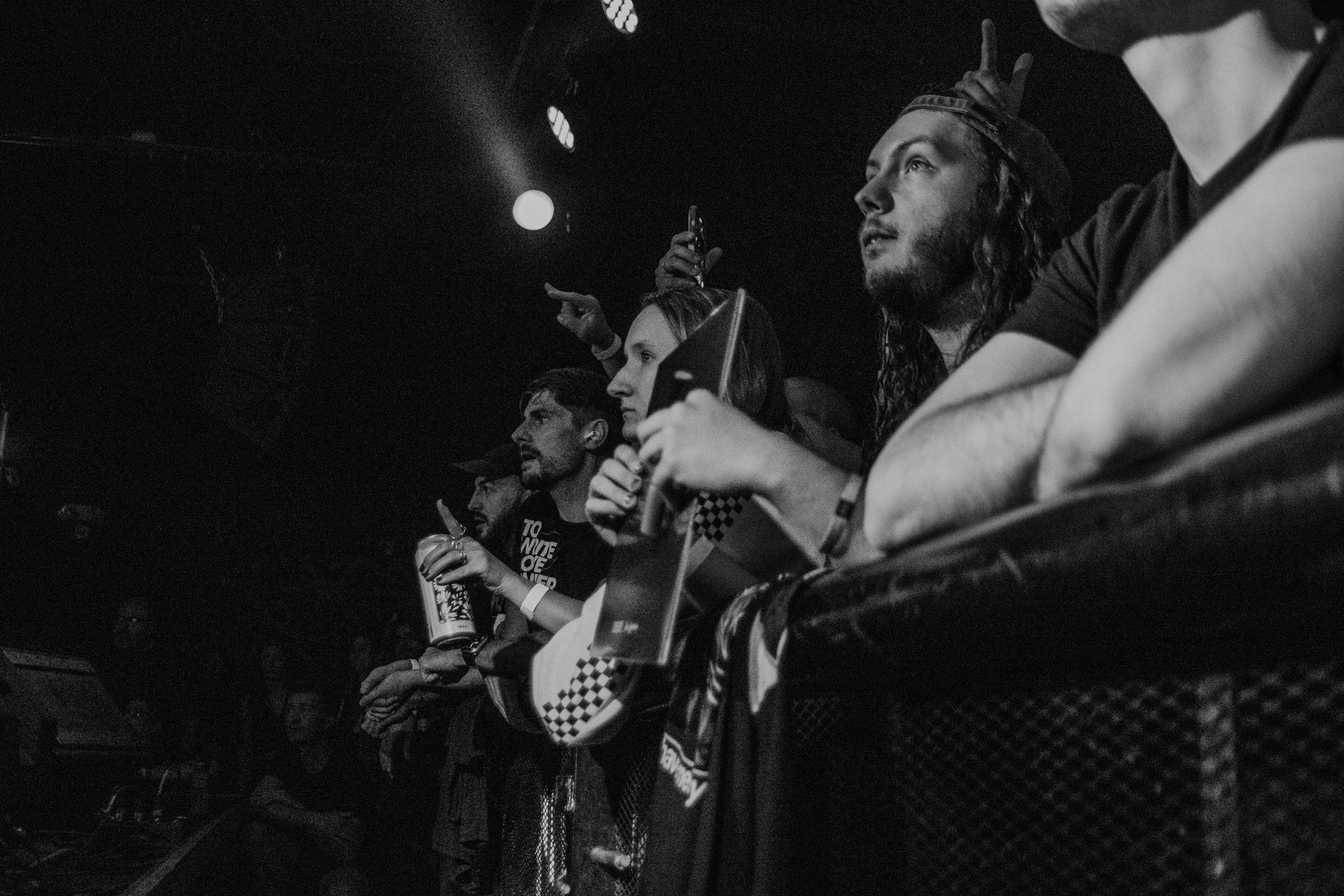 crowd at a concert from emery at wc social club in chicago