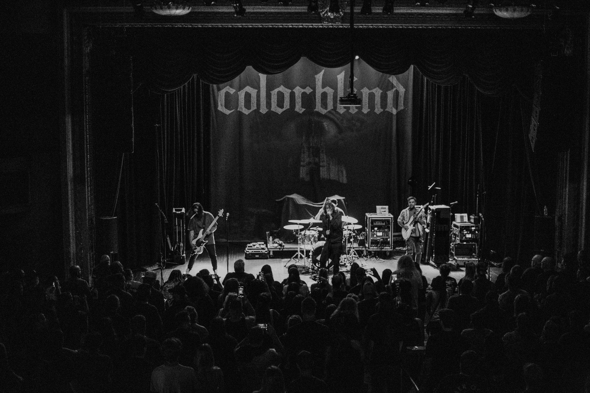 Colorblind live in Castle Theater opening for Catch Your Breath in Illinois