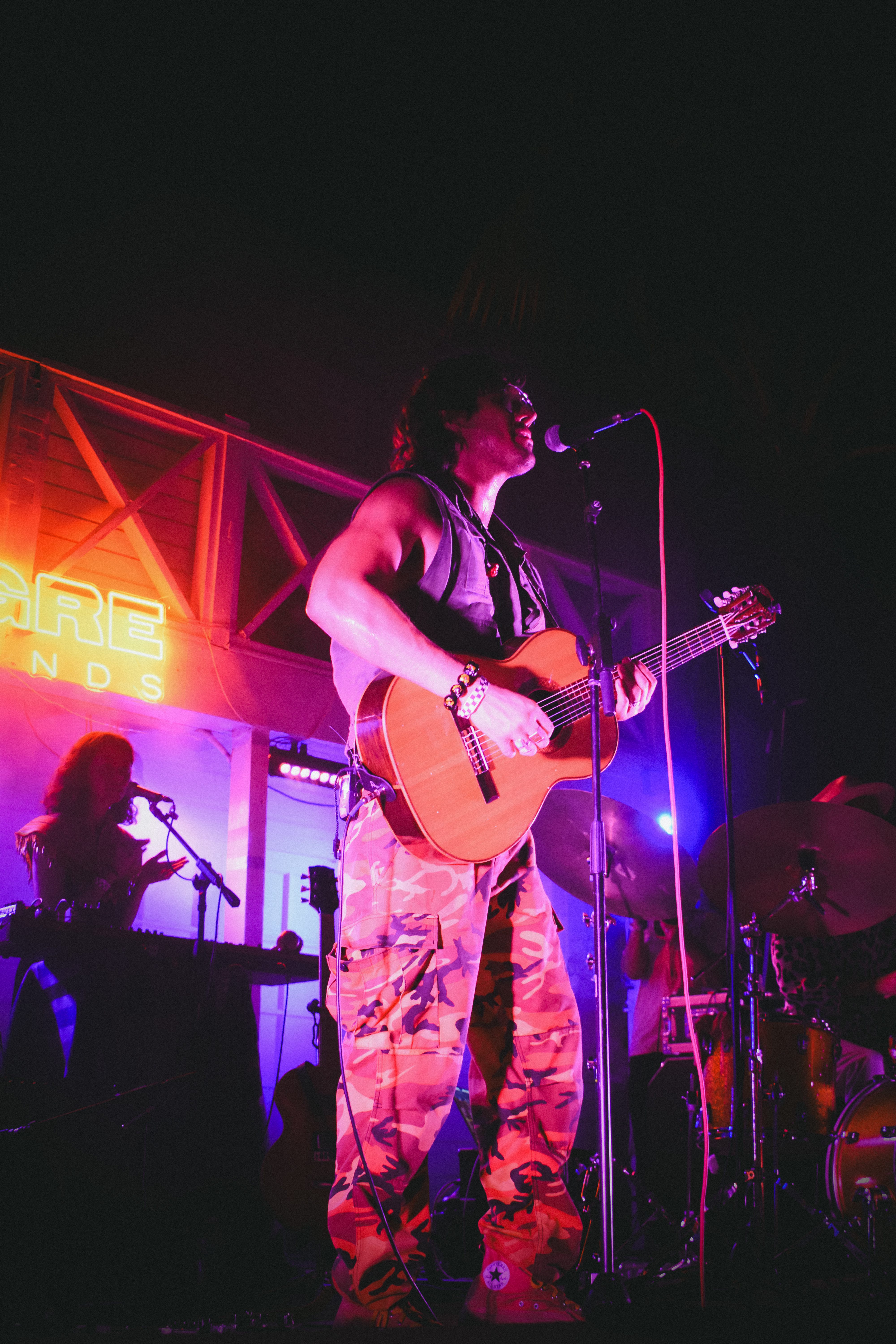  Rio Kosta performing live in Miami, Florida, at ZeyZey for debut album 'Unicorn.'