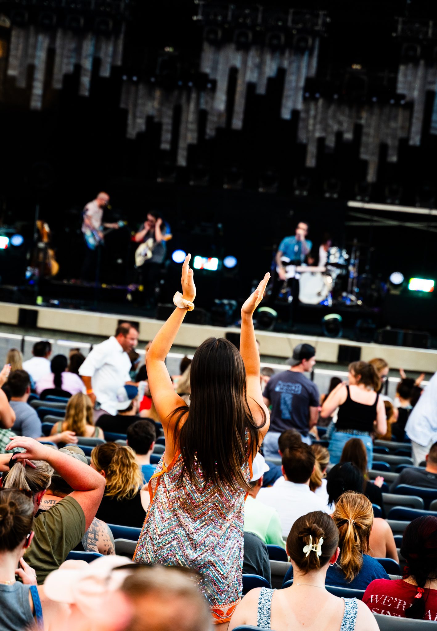 Dashboard Confessional at Skyla Credit Union Amphitheatre in Charlotte, North Carolina