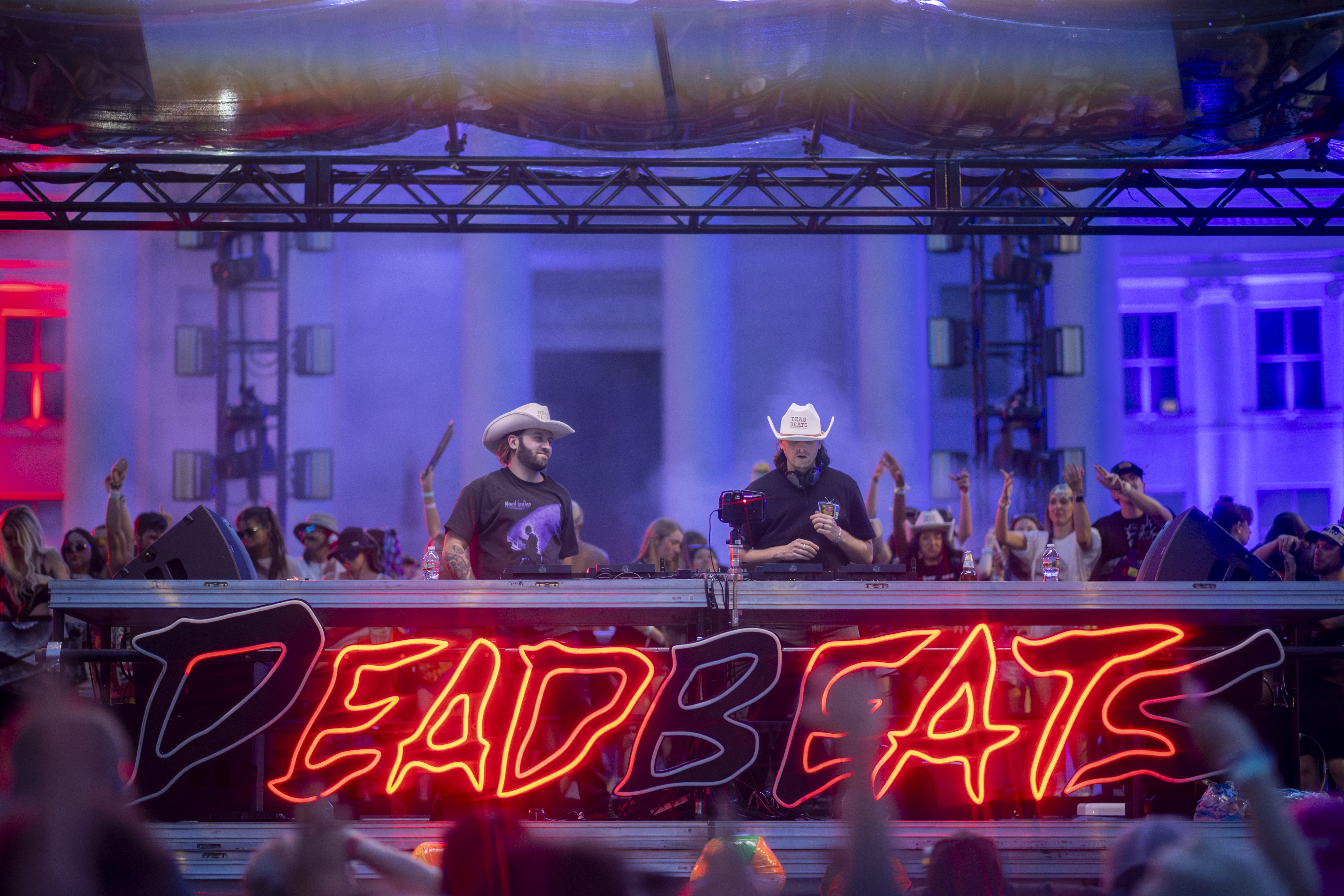 Zeds Dead performing at Deadbeats Backyard Jamboree, July 4, 2025, Denver