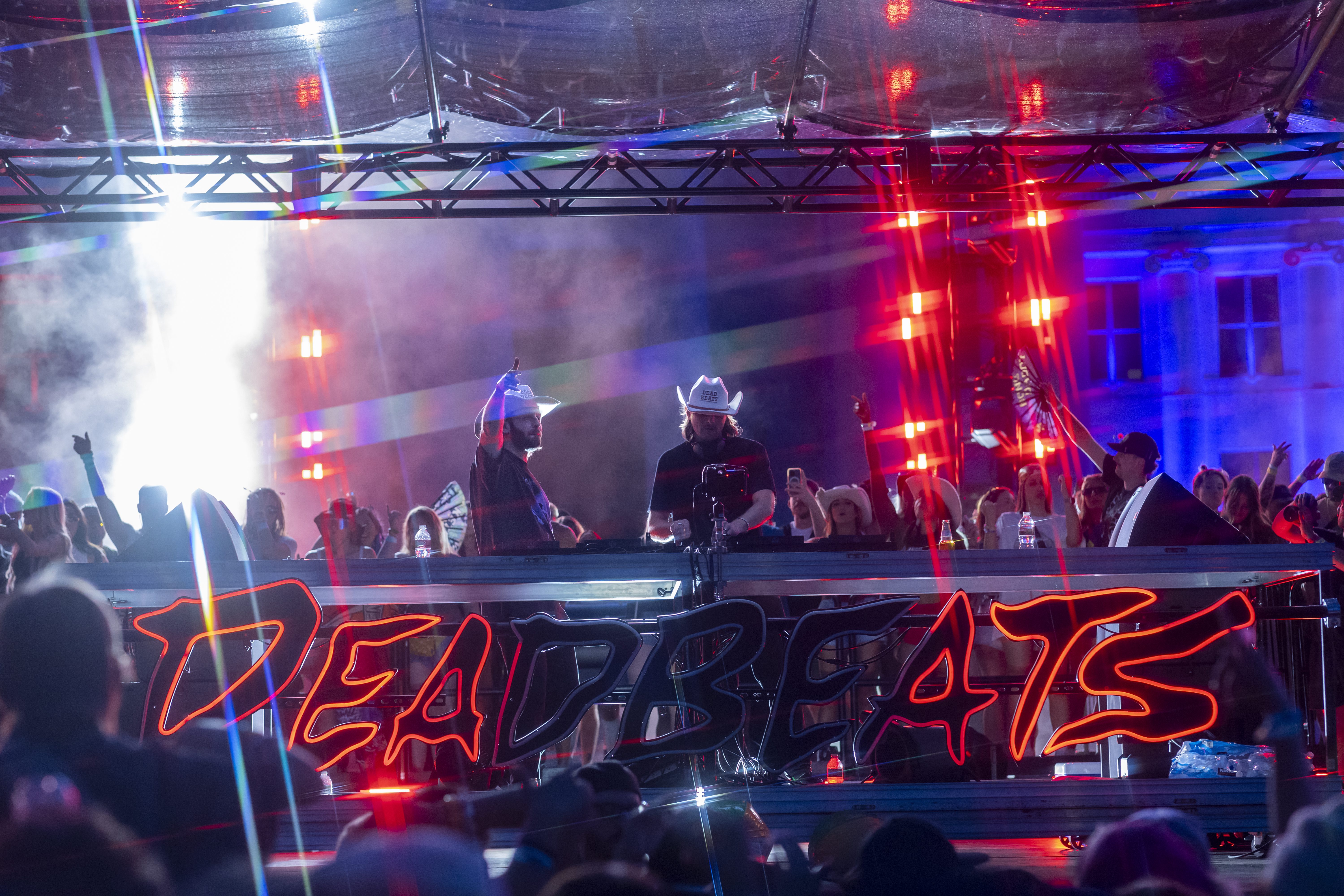 Zeds Dead performing at Deadbeats Backyard Jamboree, July 4, 2025, Denver