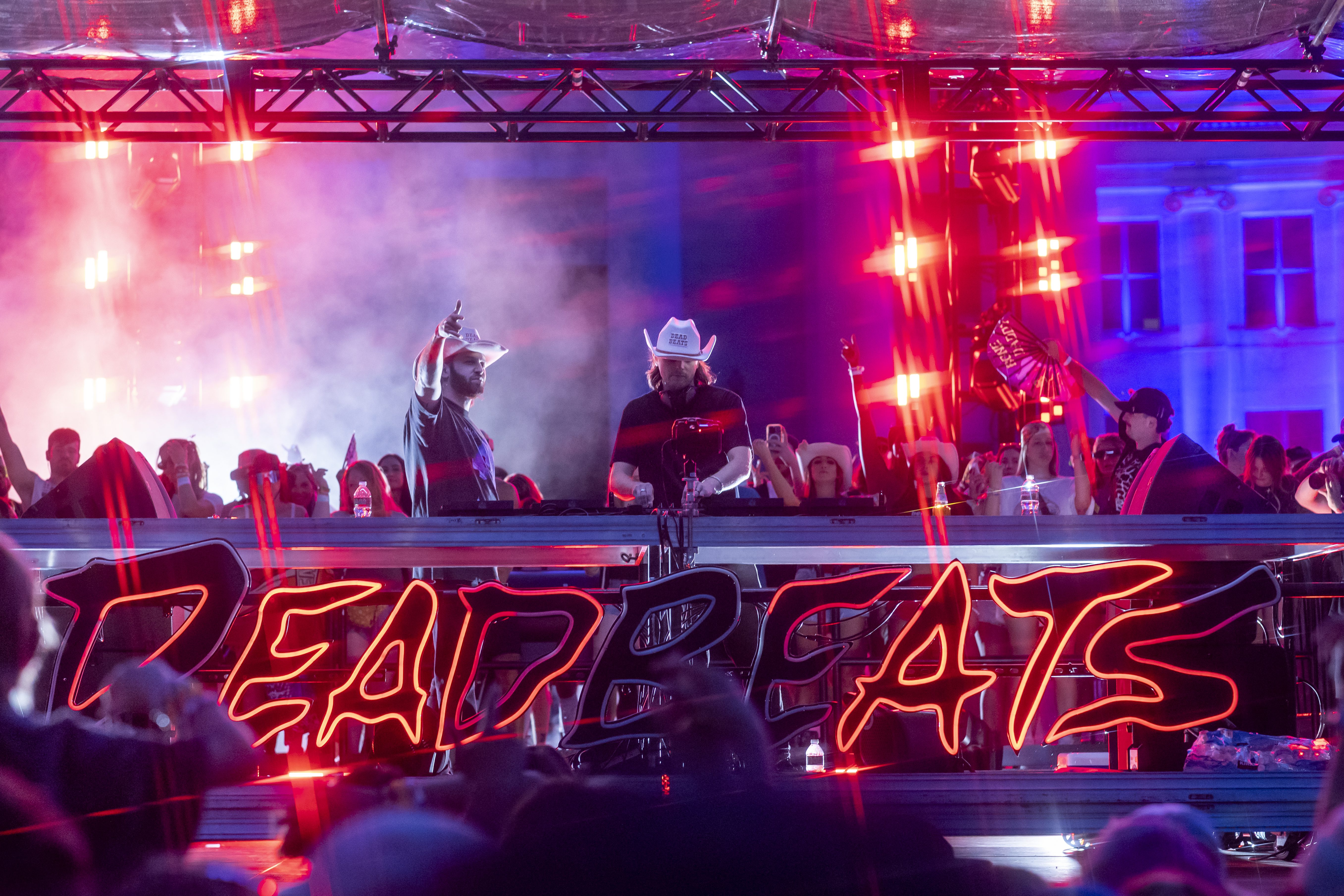 Zeds Dead performing at Deadbeats Backyard Jamboree, July 4, 2025, Denver