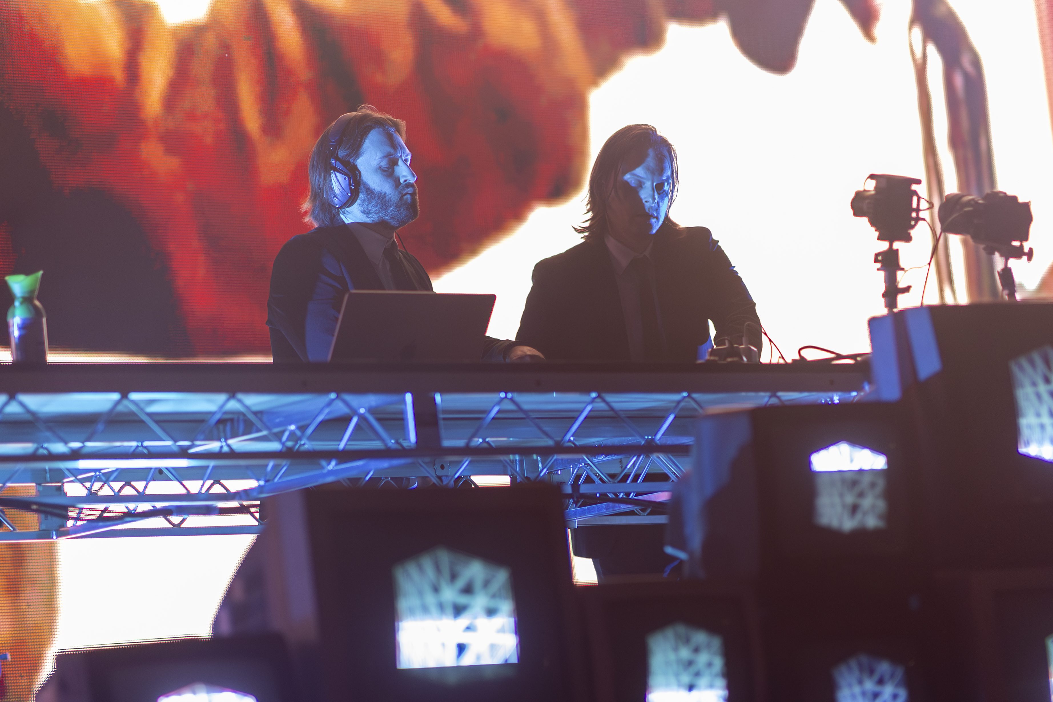 Zeds Dead performing live at Red Rocks during Deadrocks XI Night One