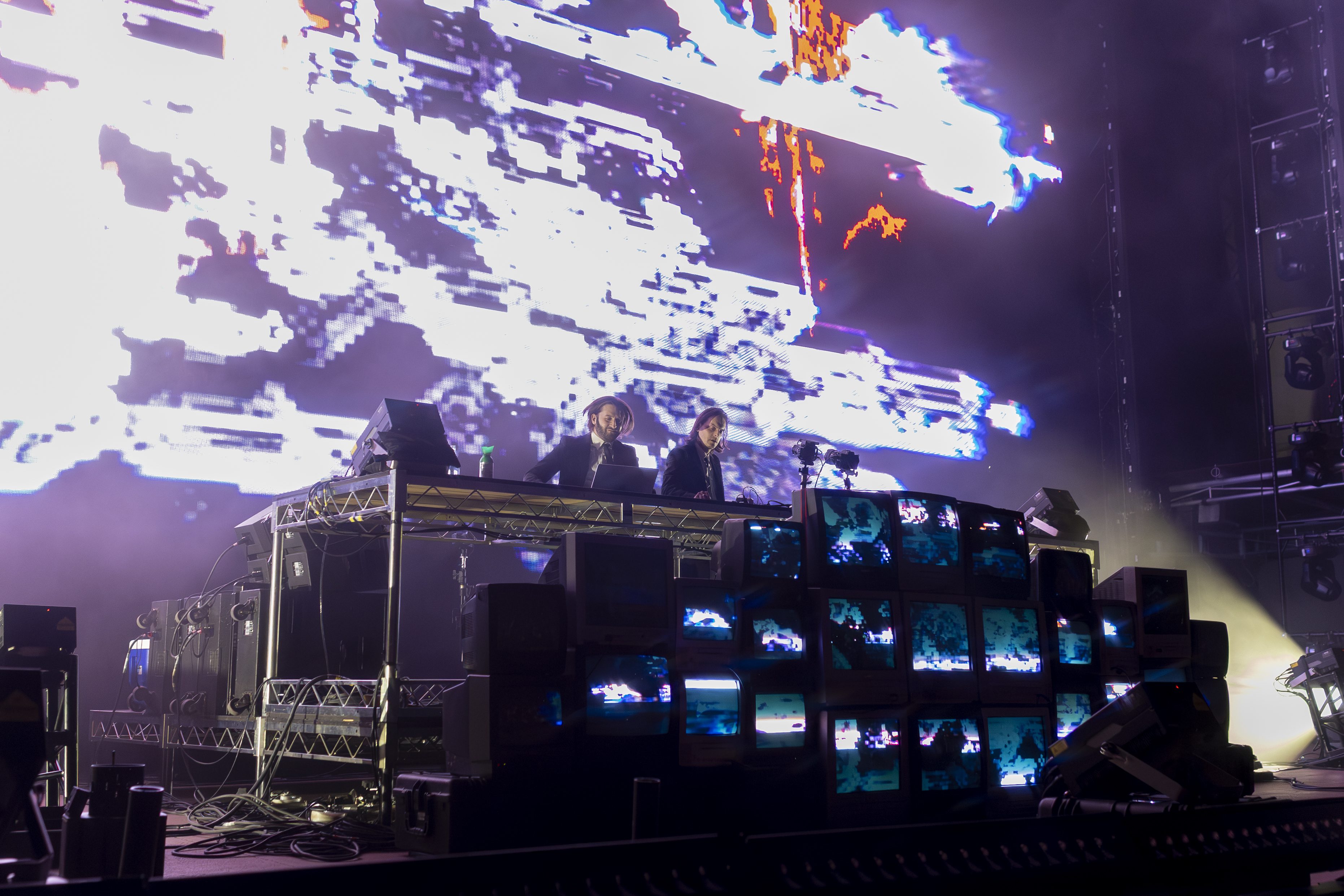 Zeds Dead performing live at Red Rocks during Deadrocks XI Night One