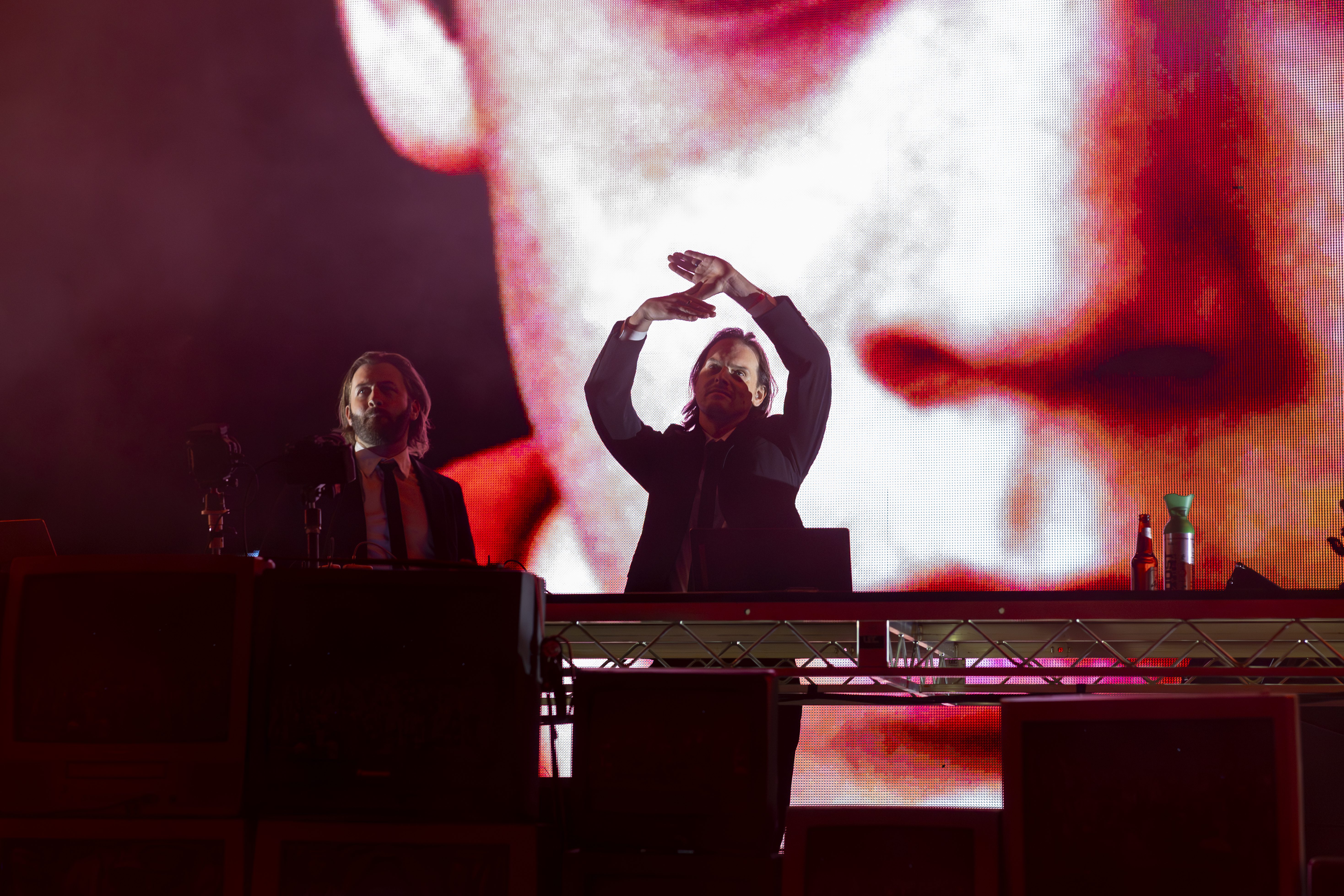 Zeds Dead performing live at Red Rocks during Deadrocks XI Night One
