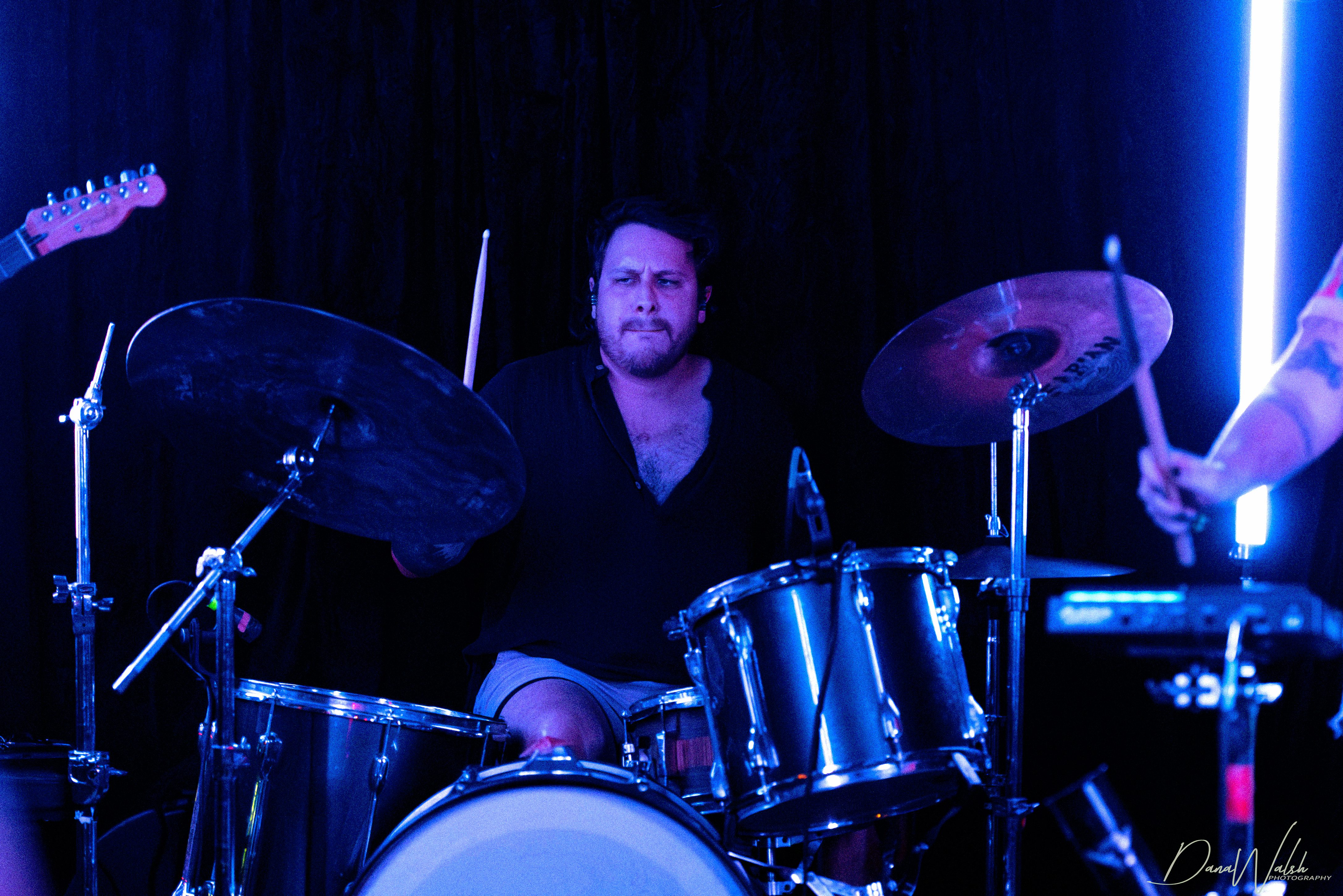 Glass Mansions performing at Hotel Vegas in Austin Texas