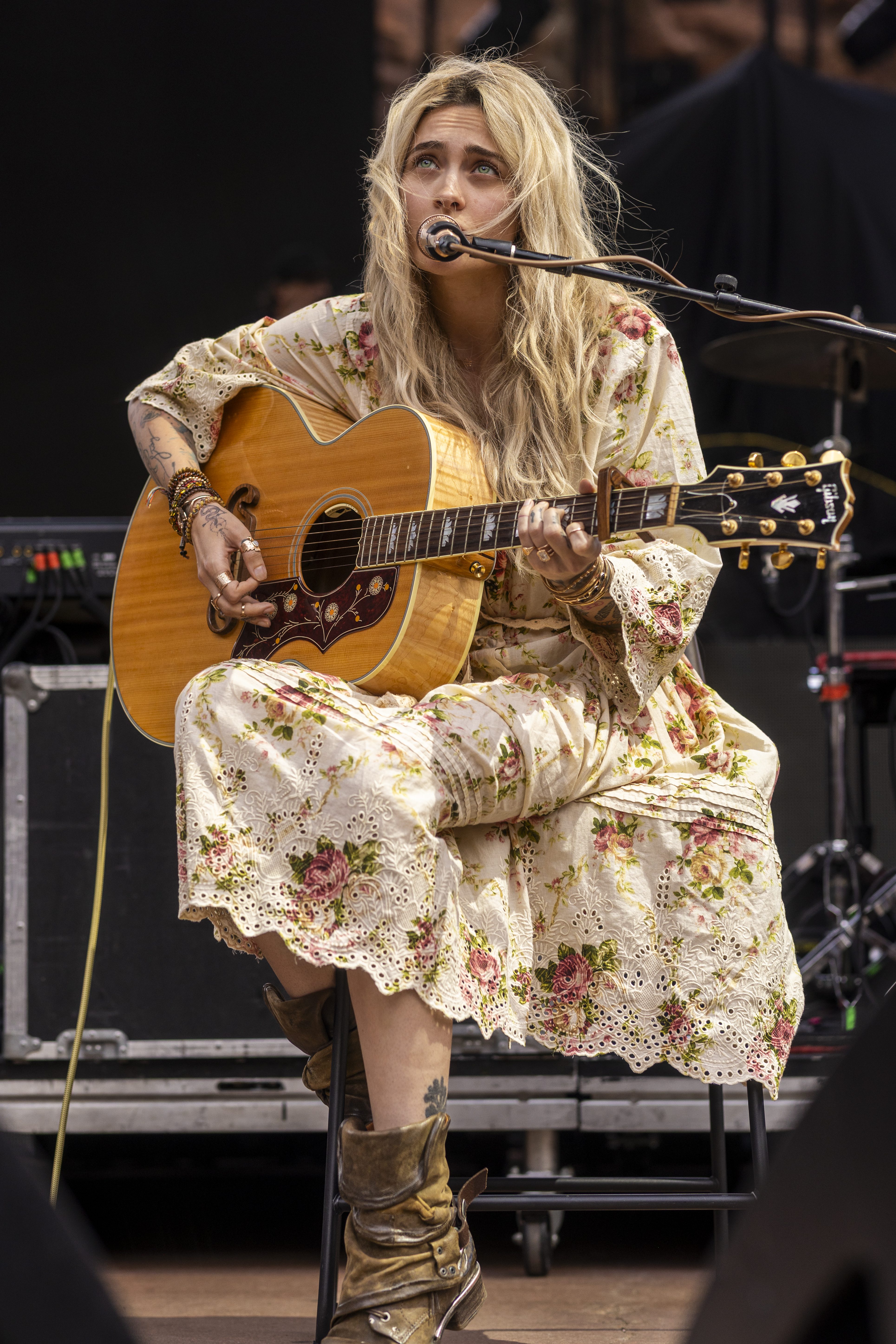 Paris Jackson Performs Red Rocks