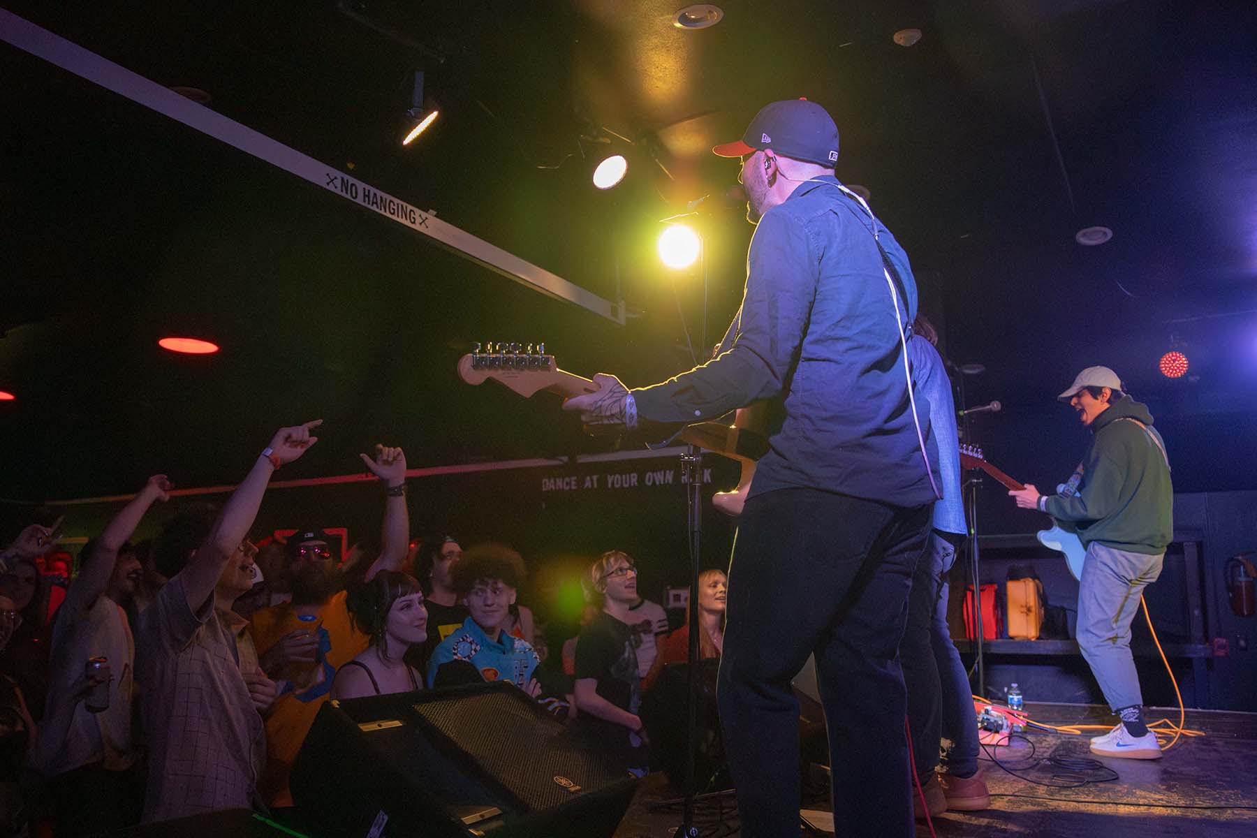 Oso Oso performing live at Milwaukee, Wisconsin’s X-Ray Arcade during The $10 Bill Tour