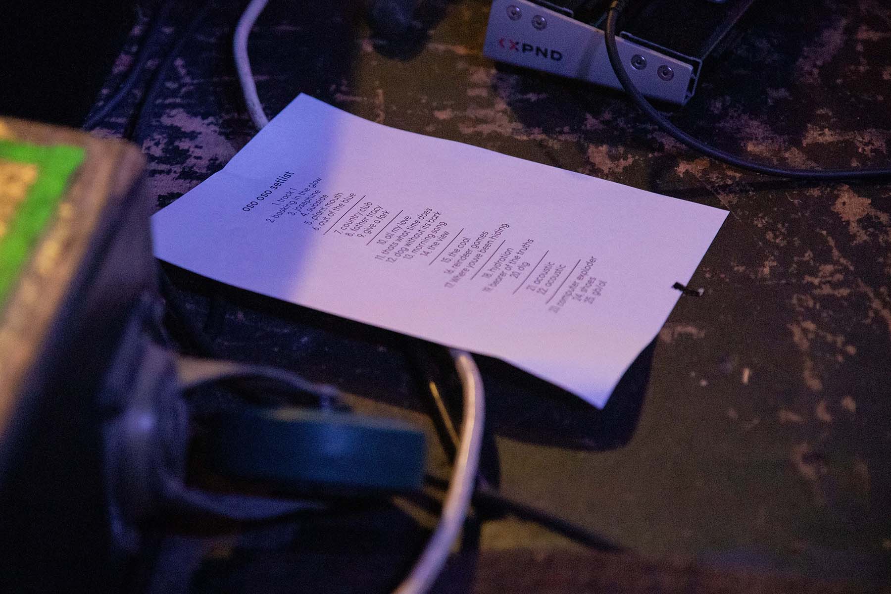 Oso Oso performing live at Milwaukee, Wisconsin’s X-Ray Arcade during The $10 Bill Tour