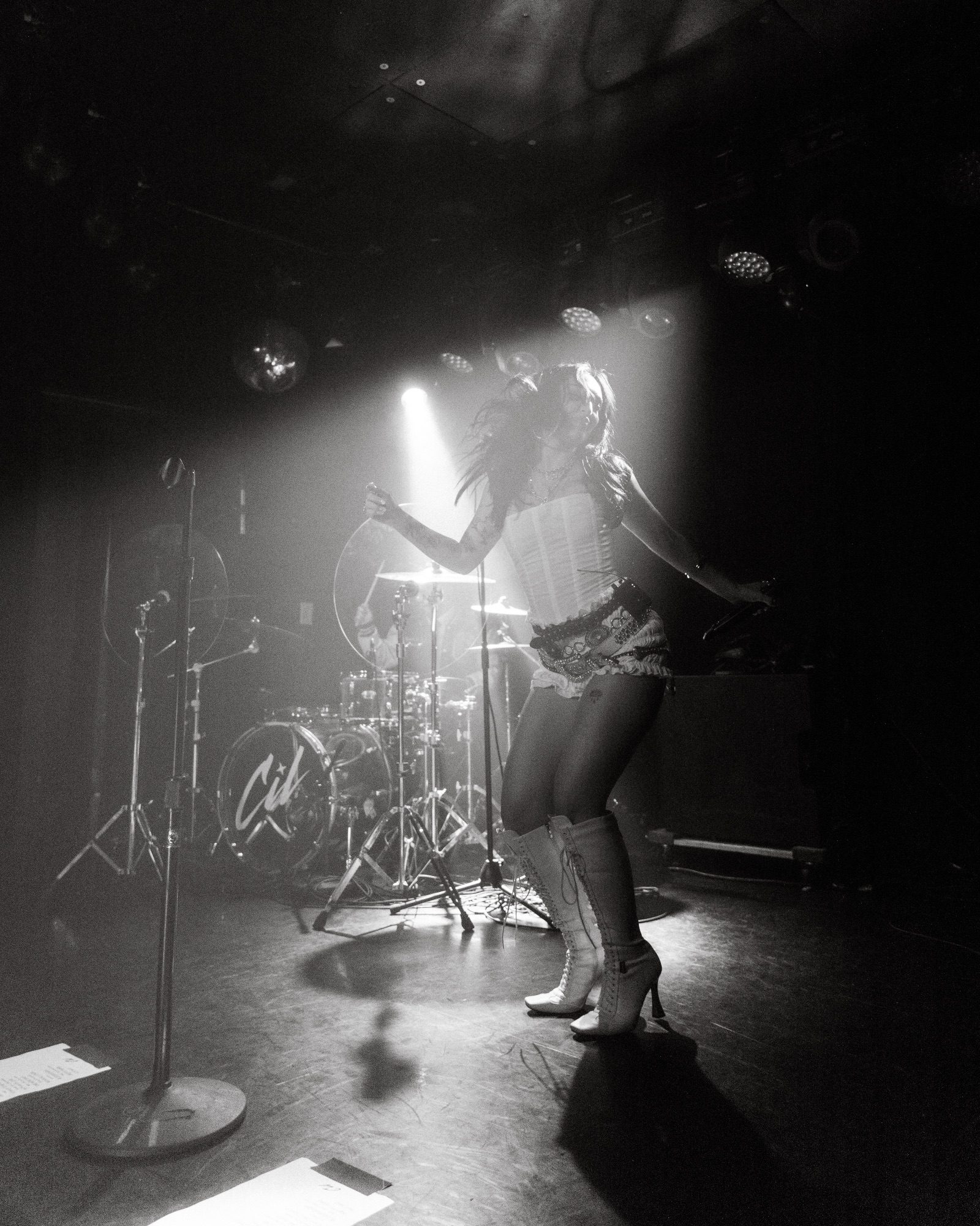 Cil live in Los Angeles, California, at The Moroccan Lounge