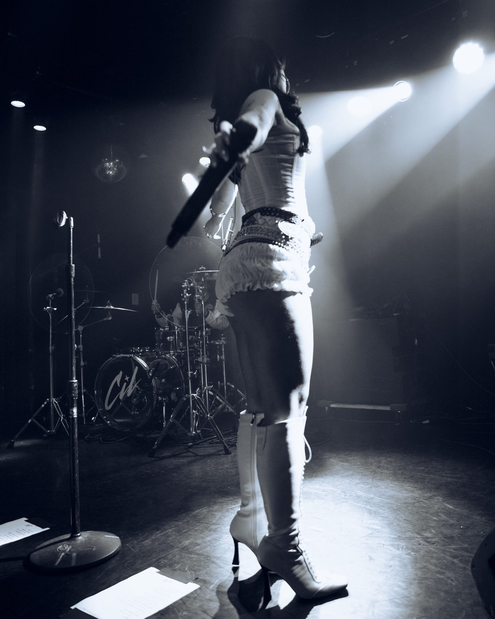 Cil live in Los Angeles, California, at The Moroccan Lounge