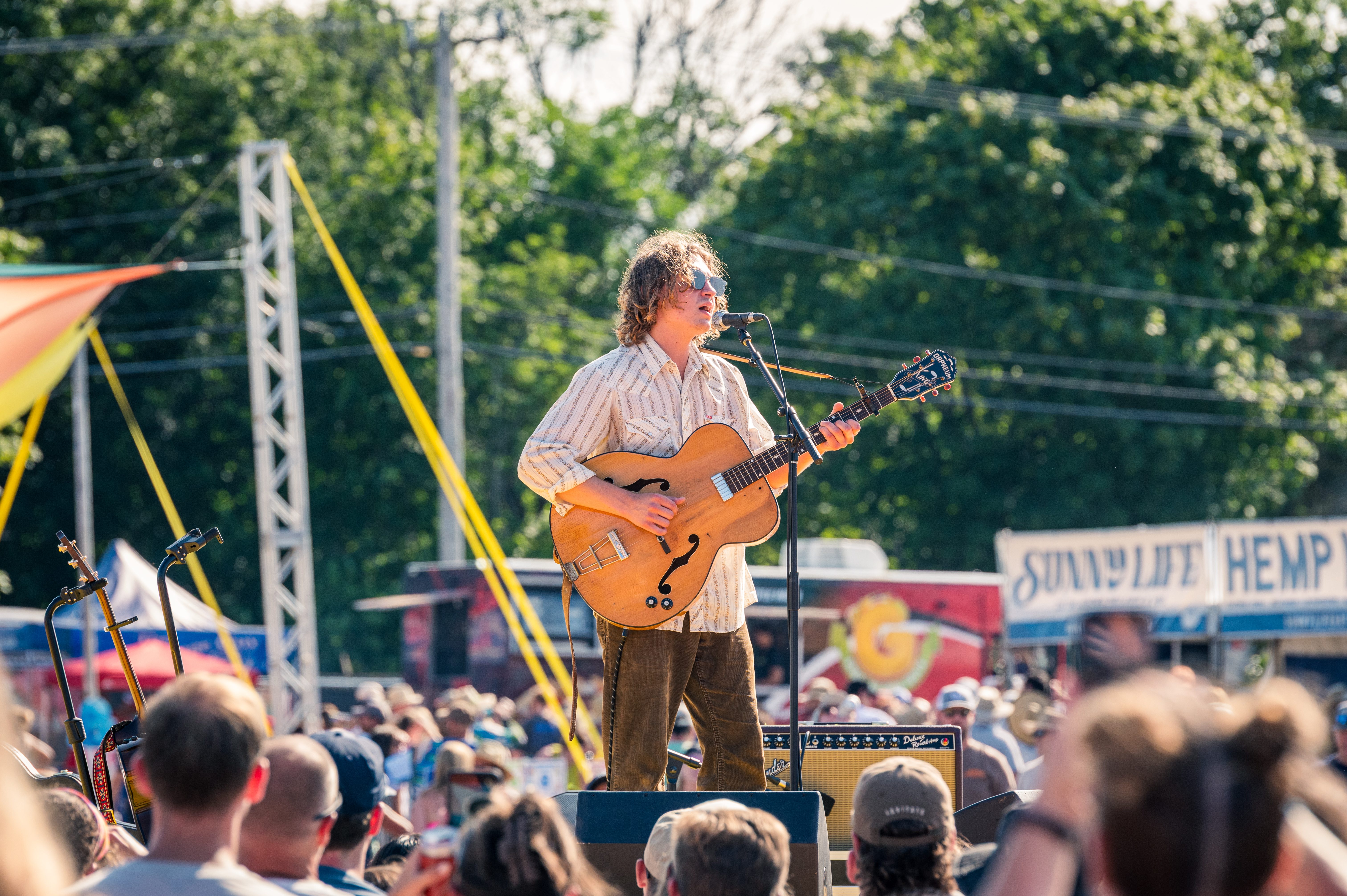 Hans Williams at Levitate Music Festival