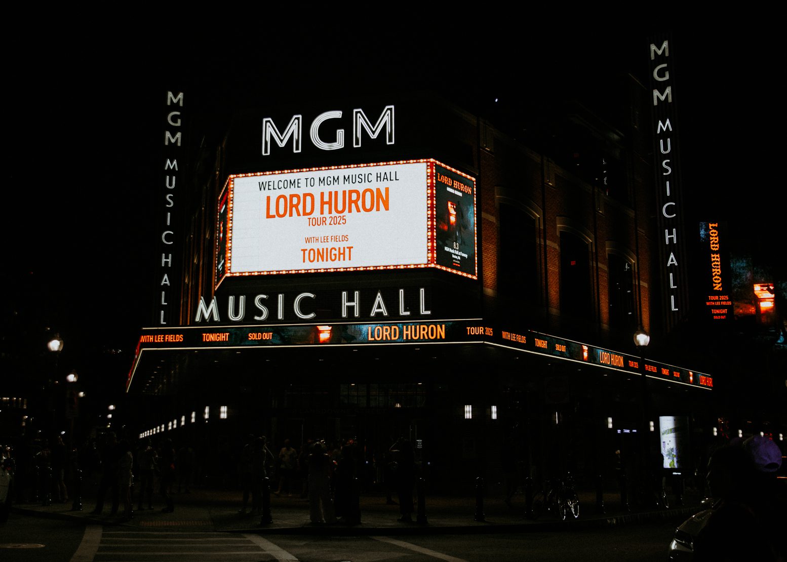 Lord Huron live at MGM Music Hall in Boston, Massachusetts