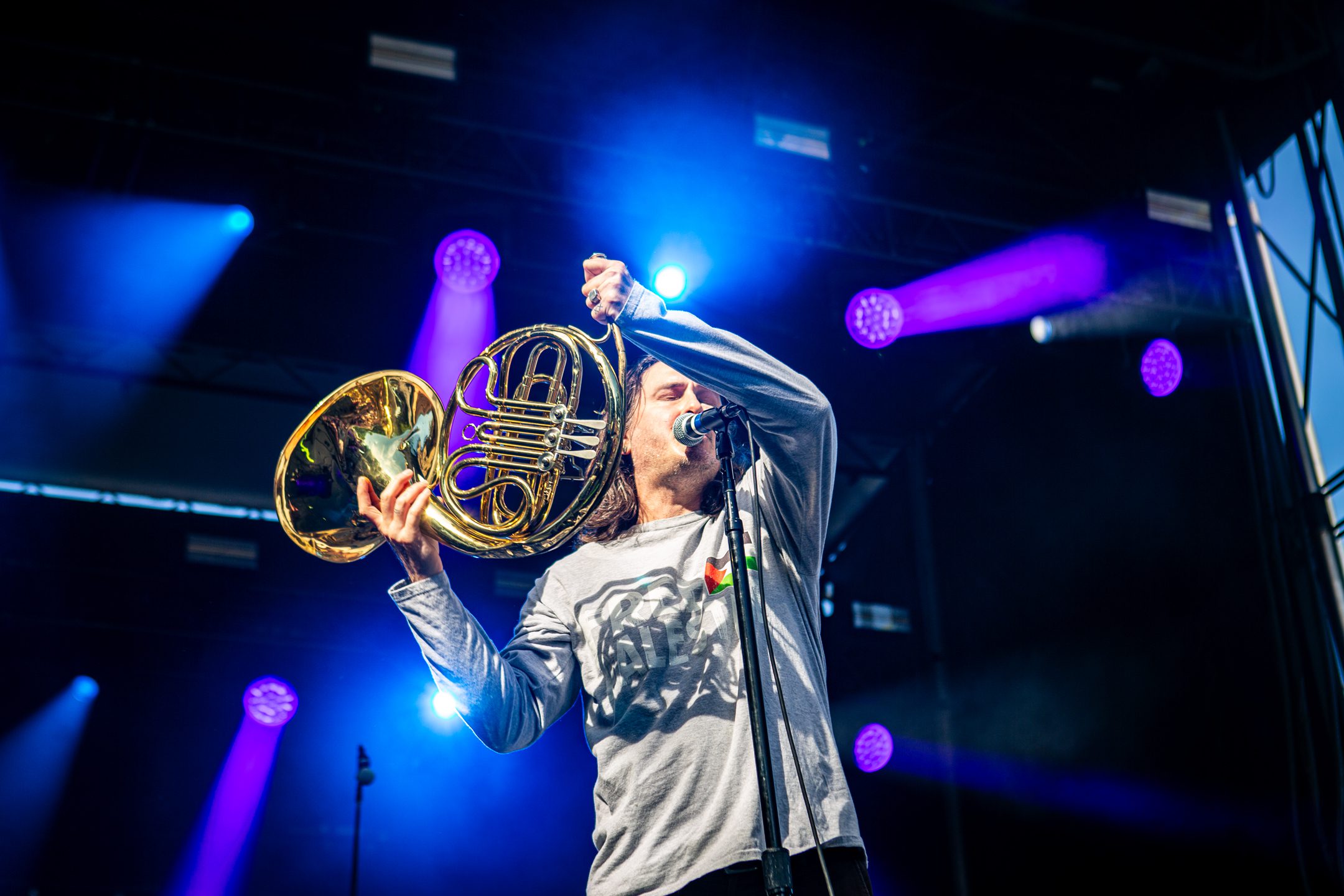 Cap'N Jazz performs at Project Pabst in Portland, Ore. on July 27, 2025.