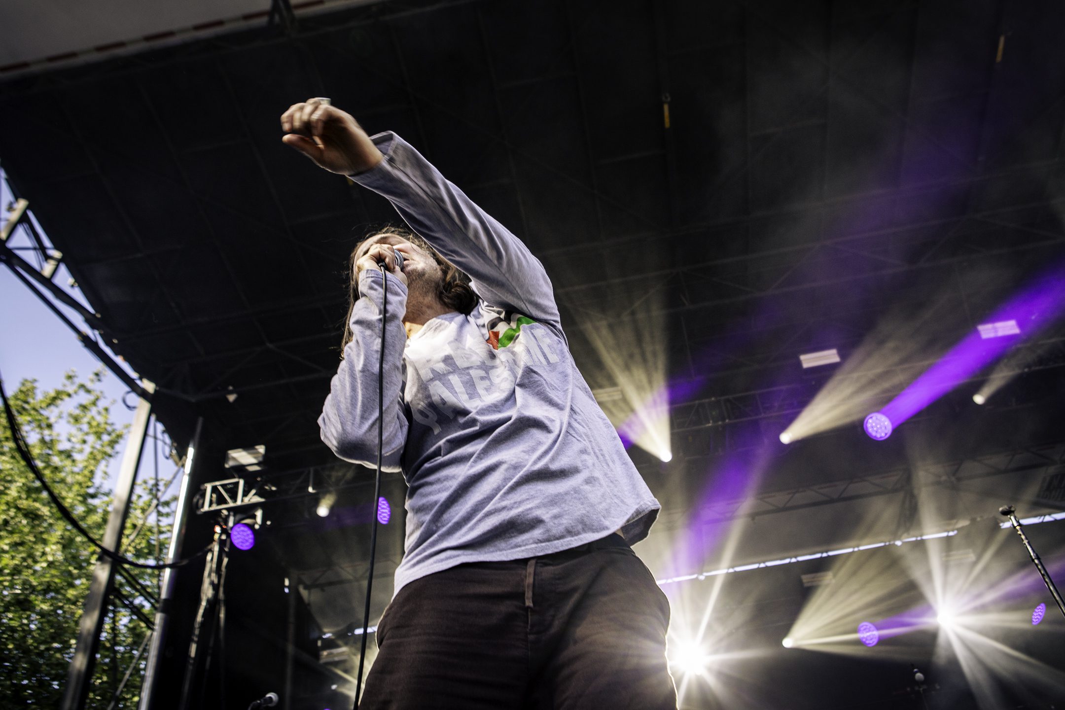 Cap'N Jazz performs at Project Pabst in Portland, Ore. on July 27, 2025.