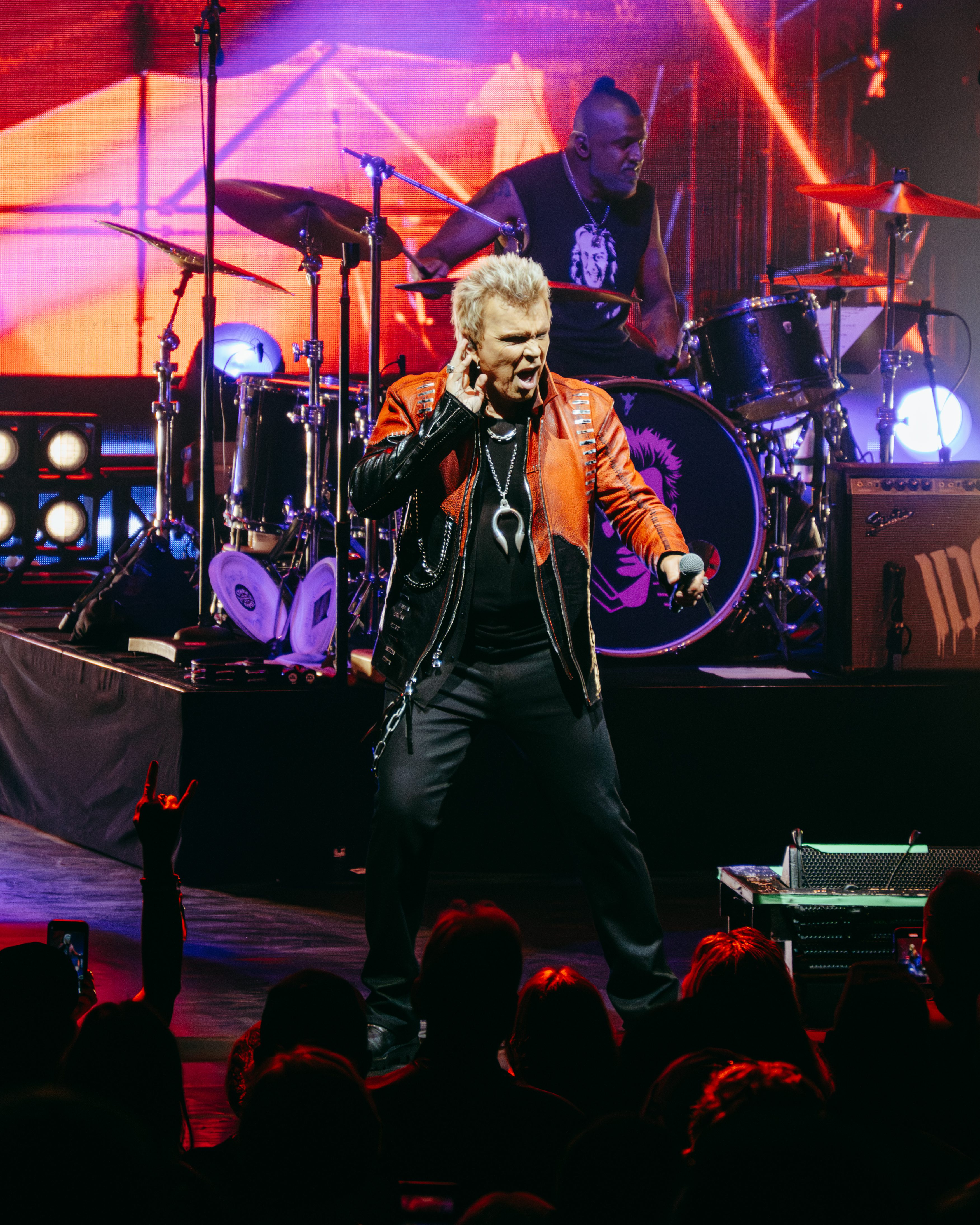 Billy Idol live in Detroit, Michigan, at Pine Knob Theatre 2025 
