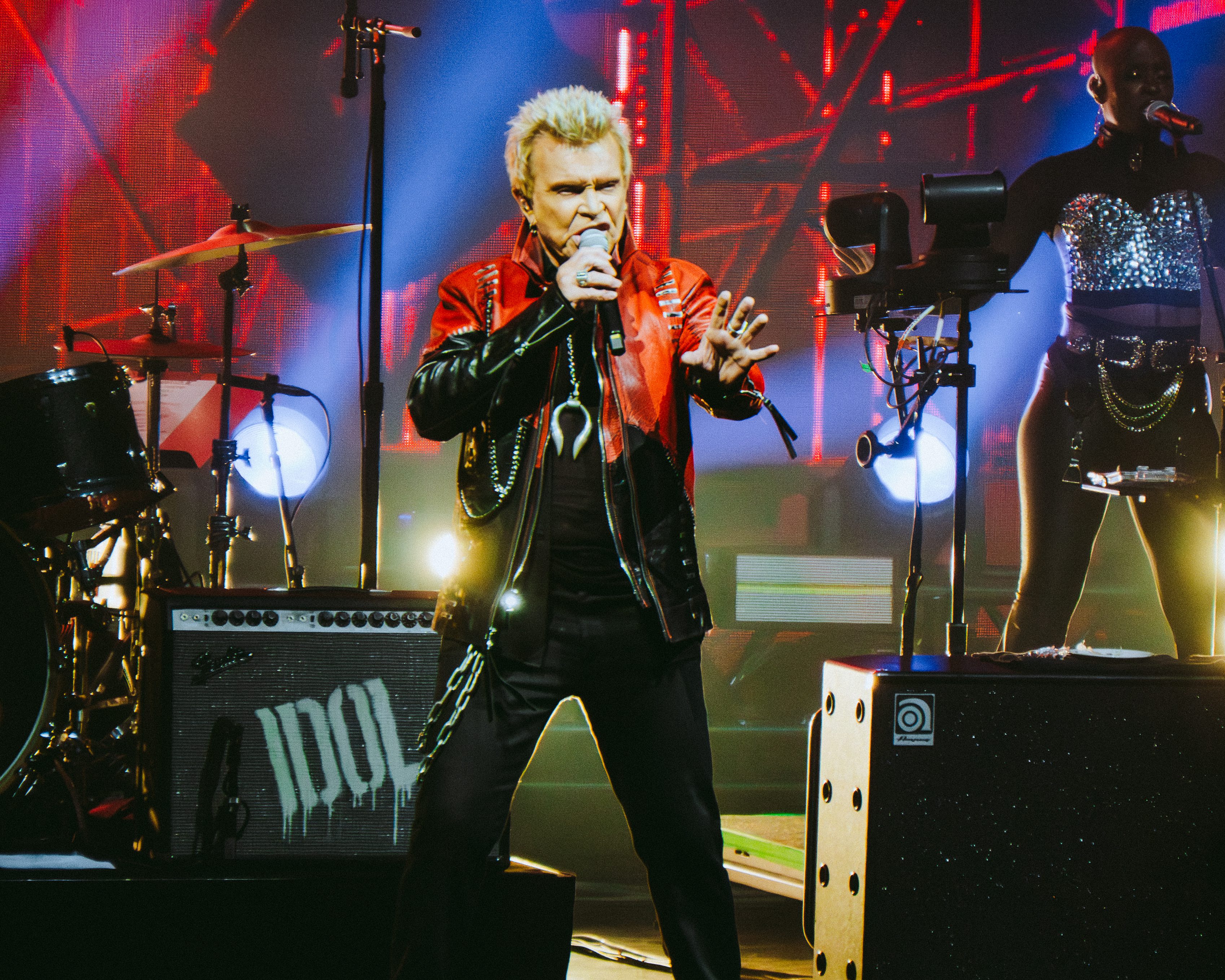Billy Idol live in Detroit, Michigan, at Pine Knob Theatre 2025 