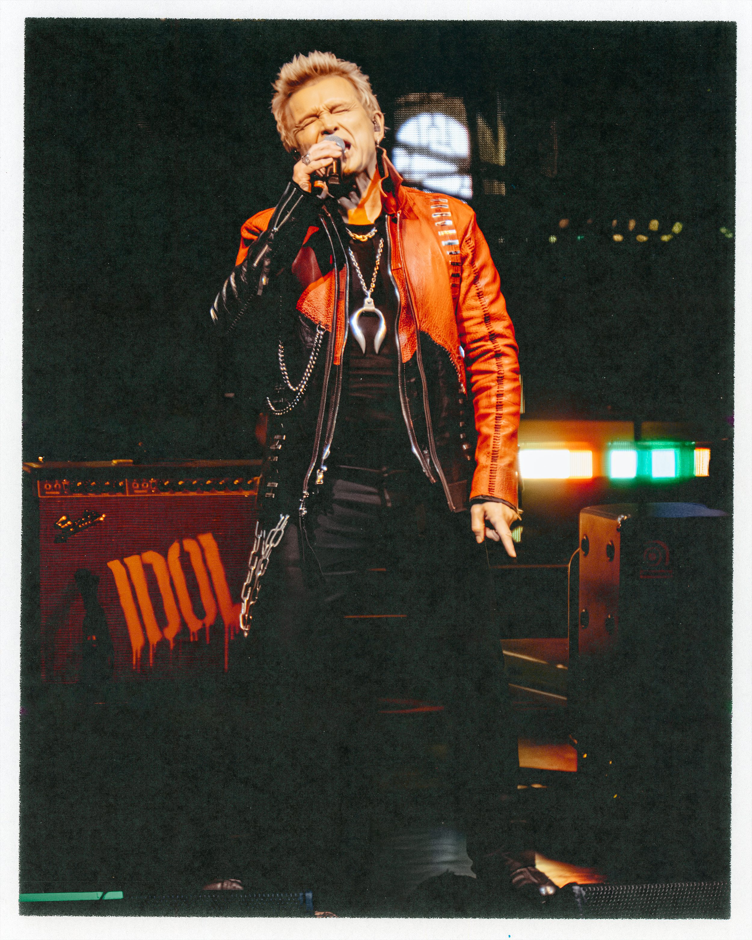 Billy Idol live in Detroit, Michigan, at Pine Knob Theatre 2025 