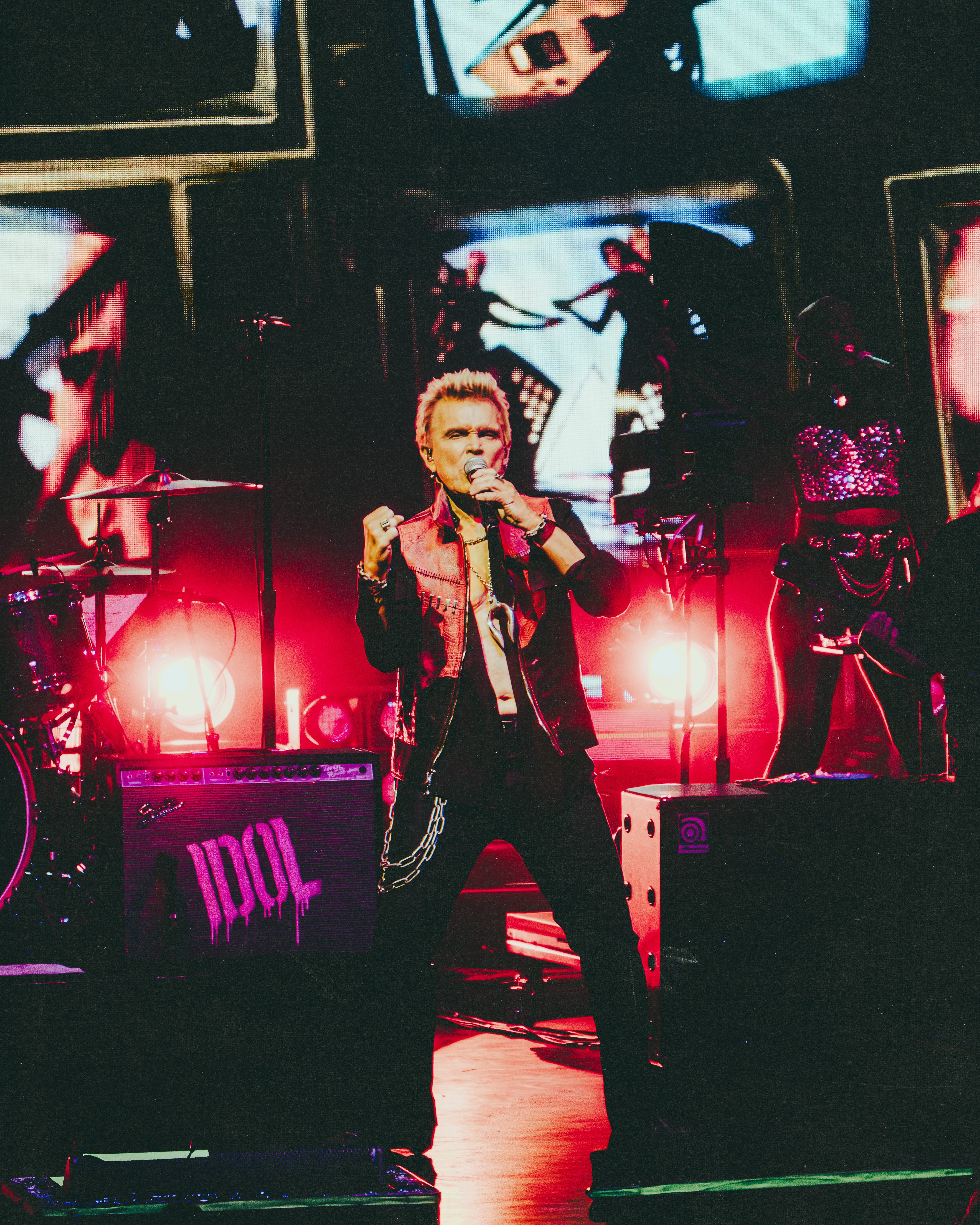 Billy Idol live in Detroit, Michigan, at Pine Knob Theatre 2025 