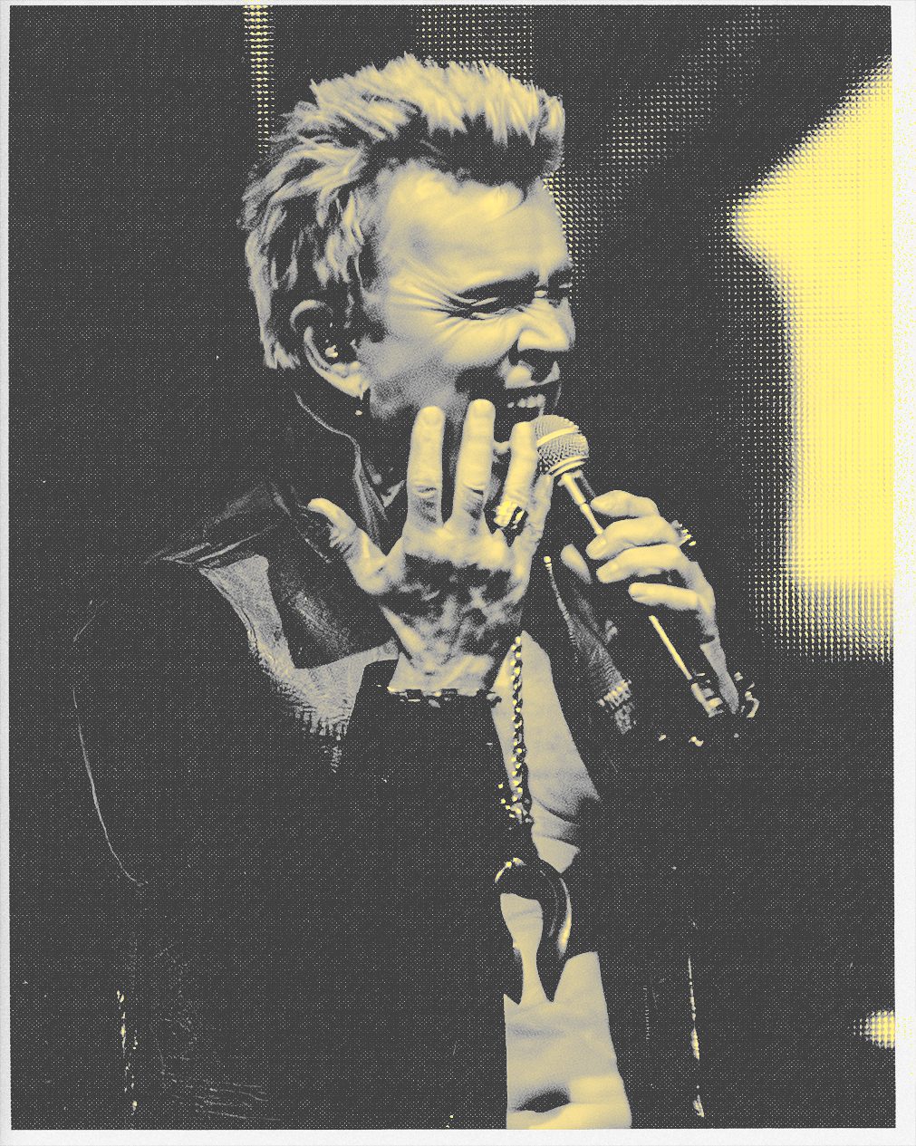 Billy Idol live in Detroit, Michigan, at Pine Knob Theatre 2025 