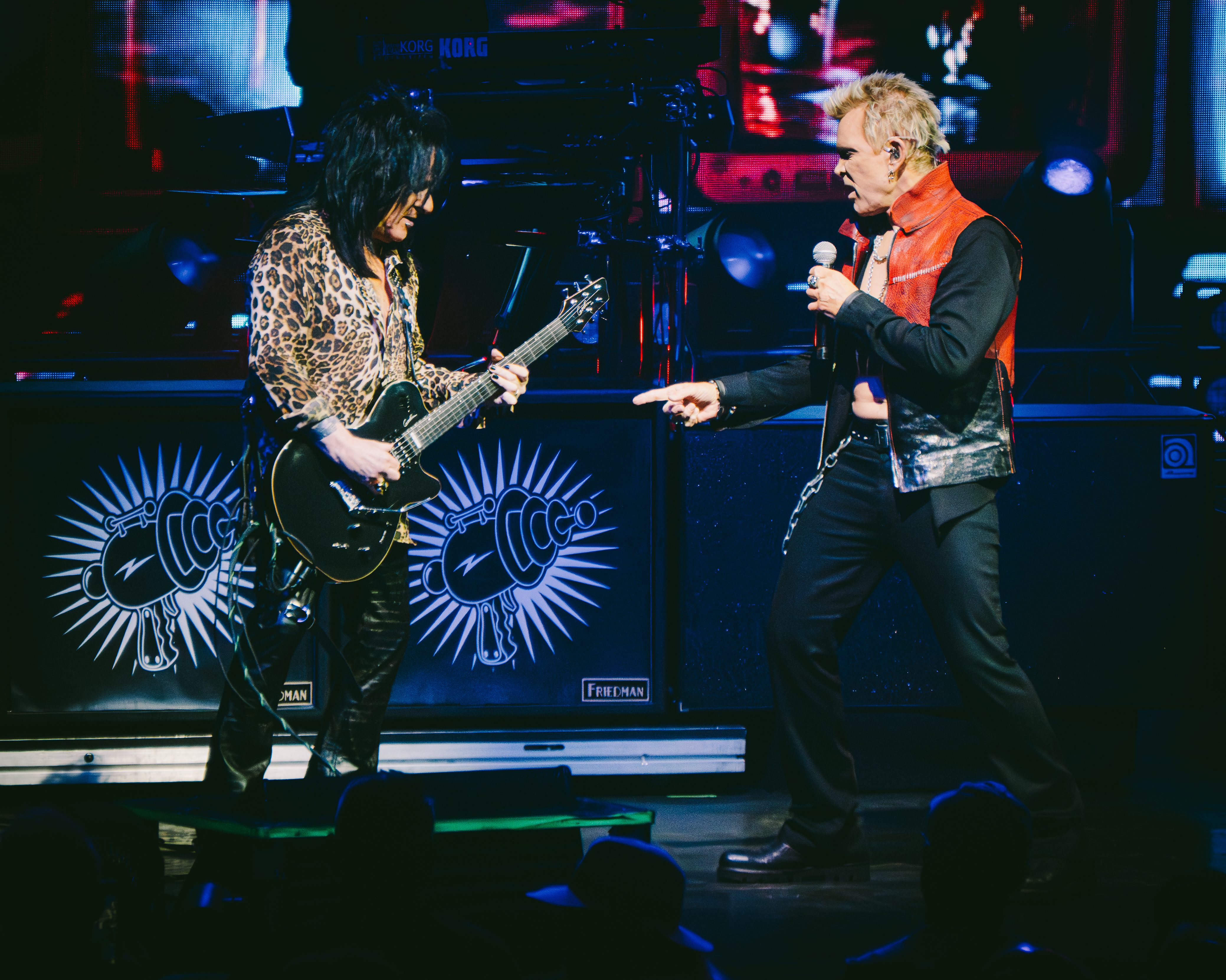 Billy Idol live in Detroit, Michigan, at Pine Knob Theatre 2025 