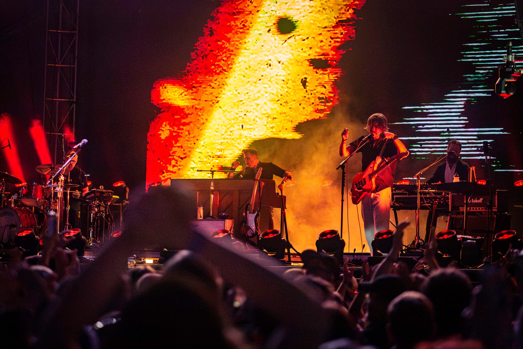 Death Cab For Cutie performs at Project Pabst in Portland, Ore. on July 27, 2025.