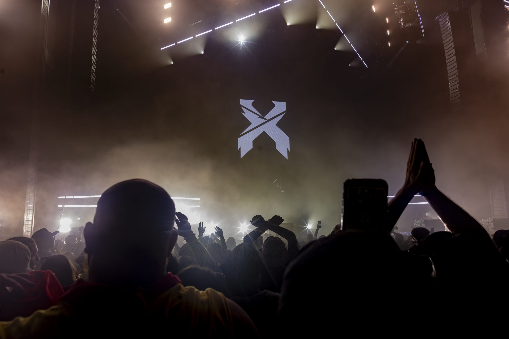 Excision performance live at Fiddler's Green in Denver, Colorado