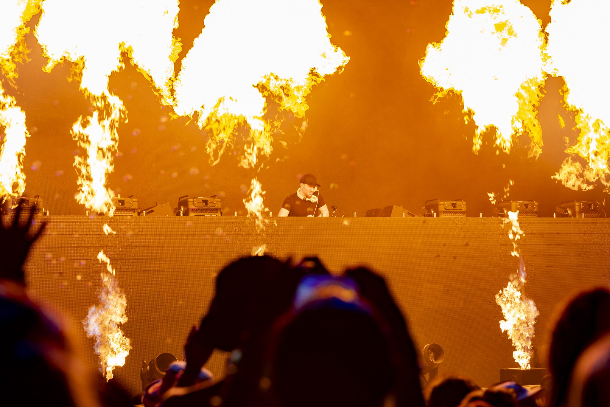 Excision performance live at Fiddler's Green in Denver, Colorado