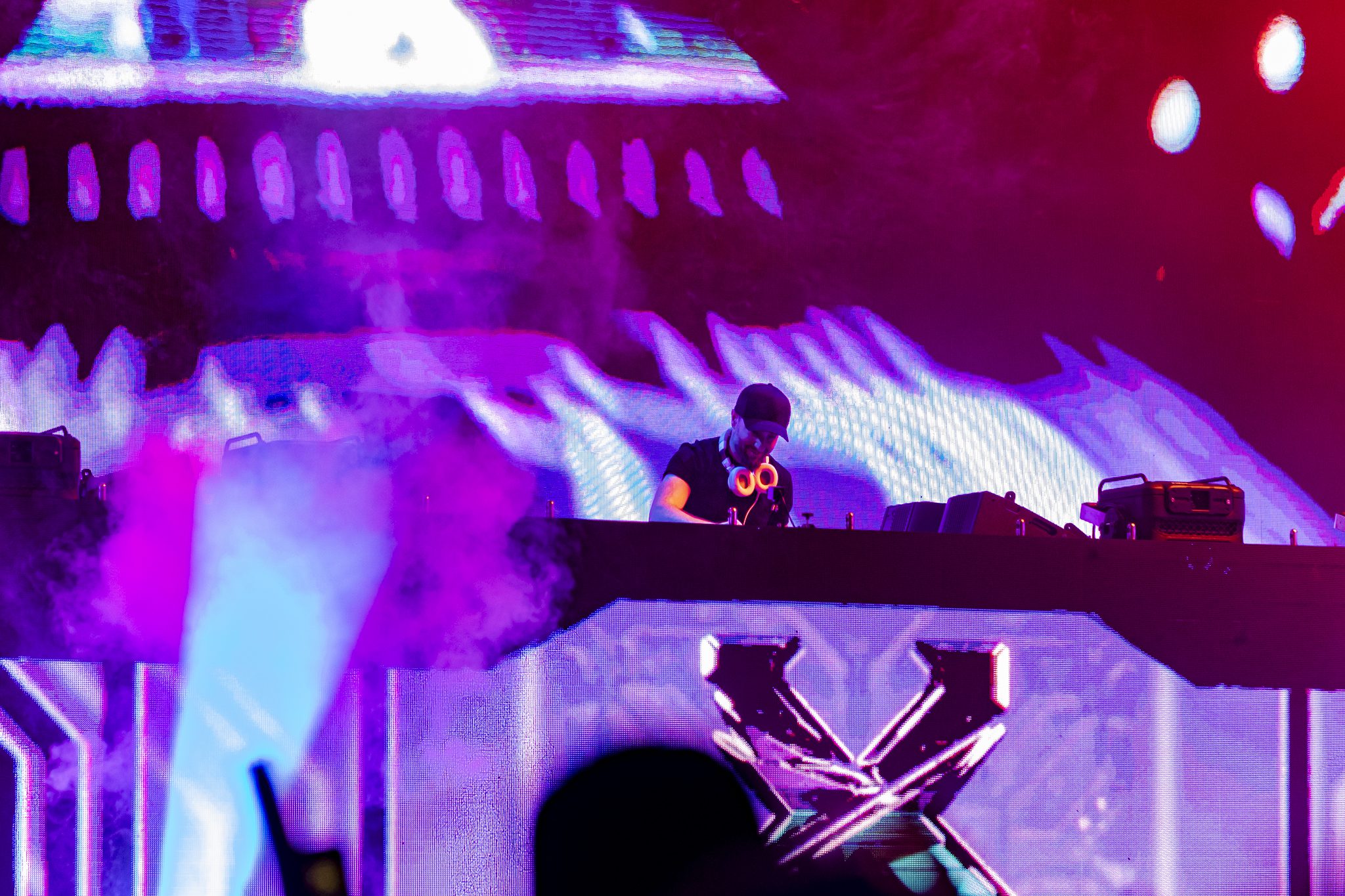 Excision performance live at Fiddler's Green in Denver, Colorado