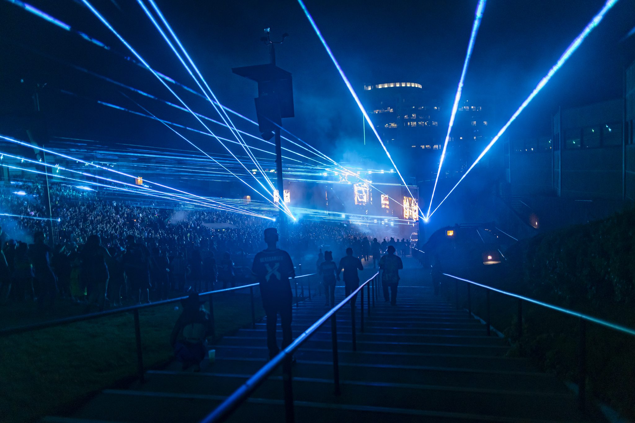 Excision performance live at Fiddler's Green in Denver, Colorado