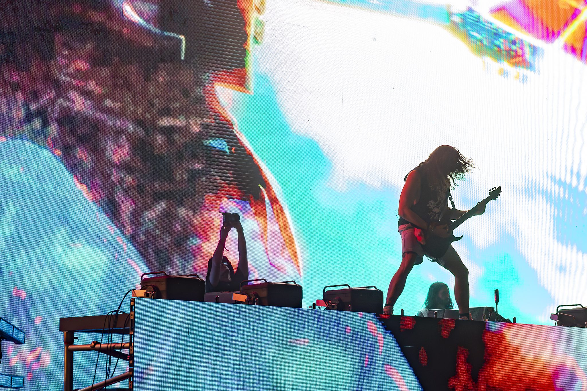 Sullivan King performance live at Fiddler's Green in Denver, Colorado, opening for Excision