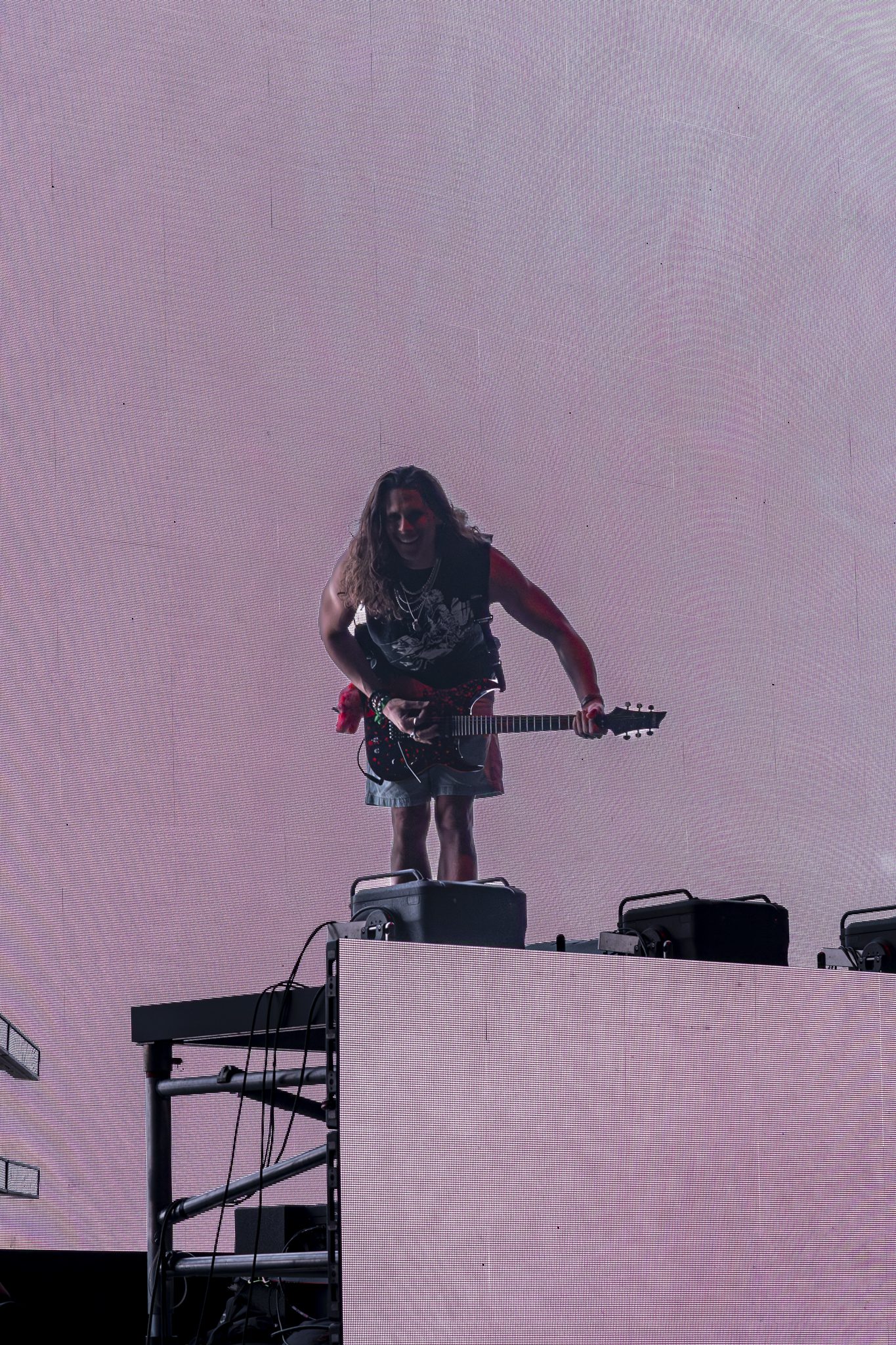 Sullivan King performance live at Fiddler's Green in Denver, Colorado, opening for Excision