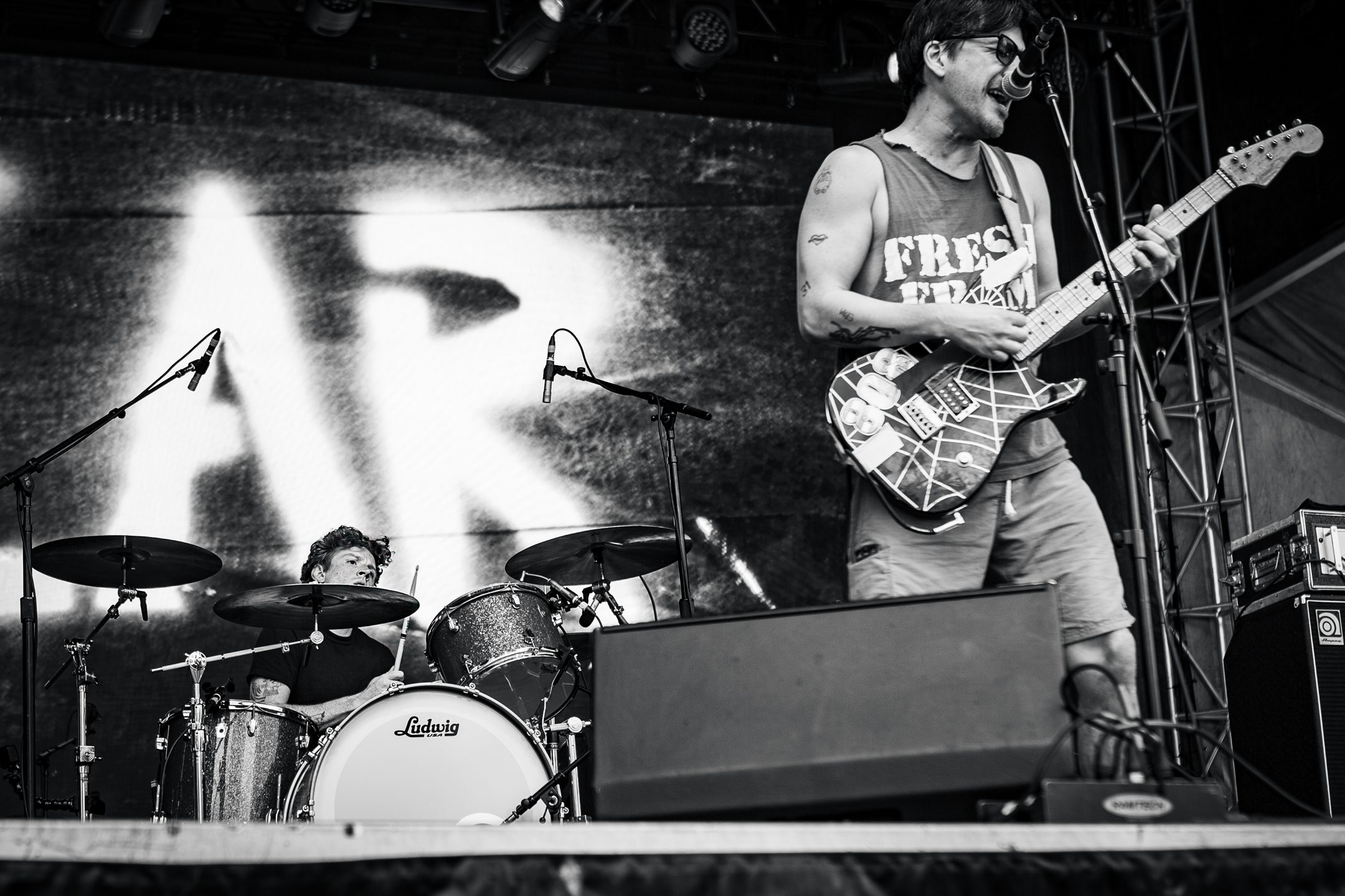 FIDLAR performs at Project Pabst festival in Portland, Ore. on July 26, 2025.